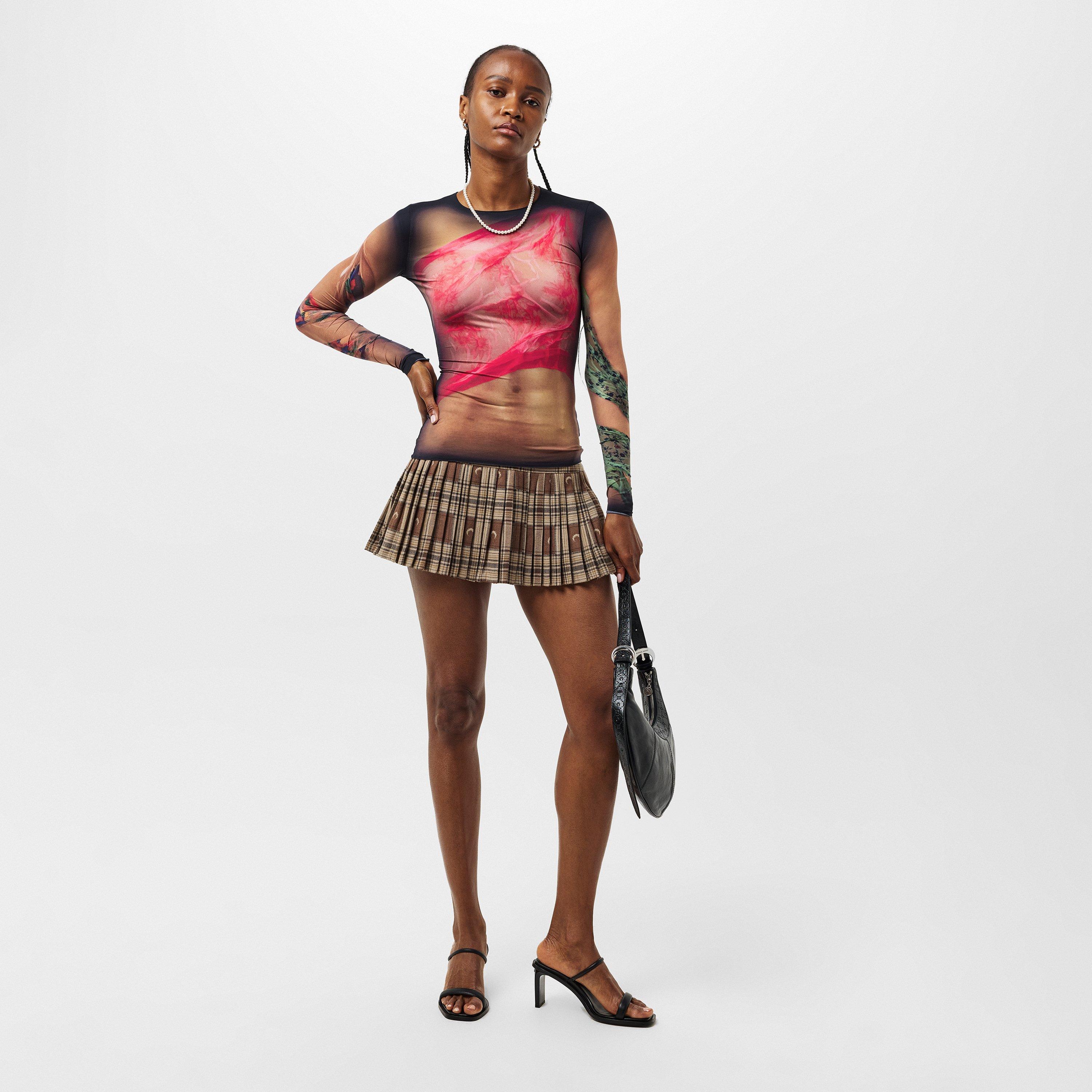 Dark Beige - Marine Serre - Women's Tank Vest - 6