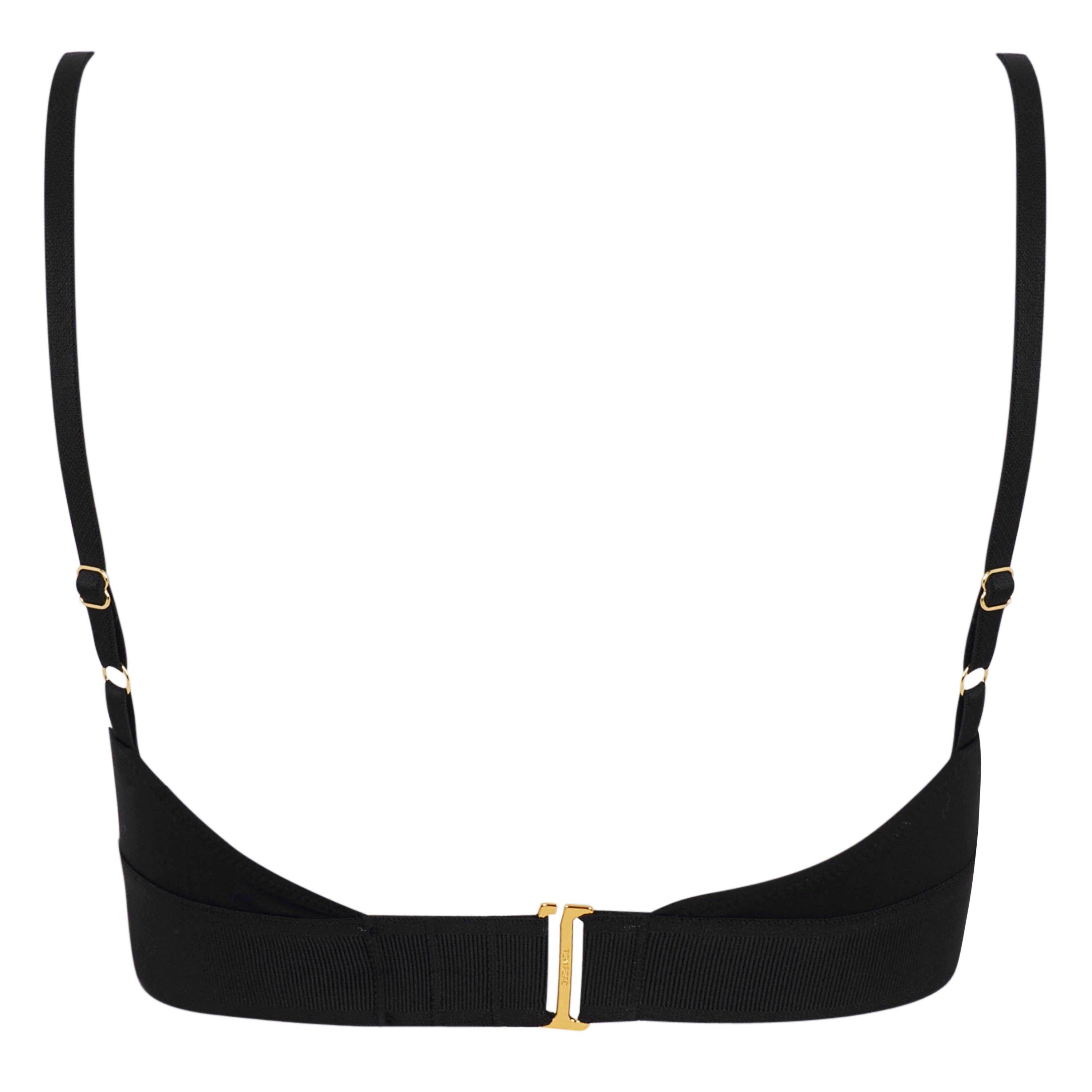 Black - Tom Ford - Women's Logo Modal Signature Bra - 2