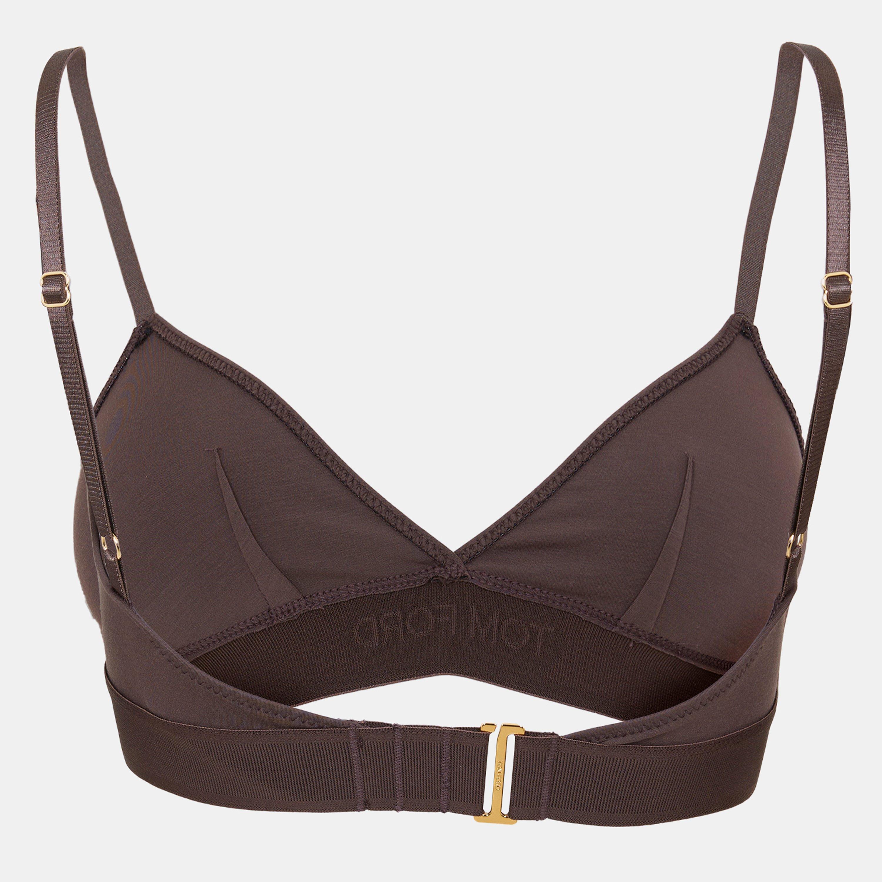 Chocolate - Tom Ford - Women's Logo Modal Signature Bra - 2