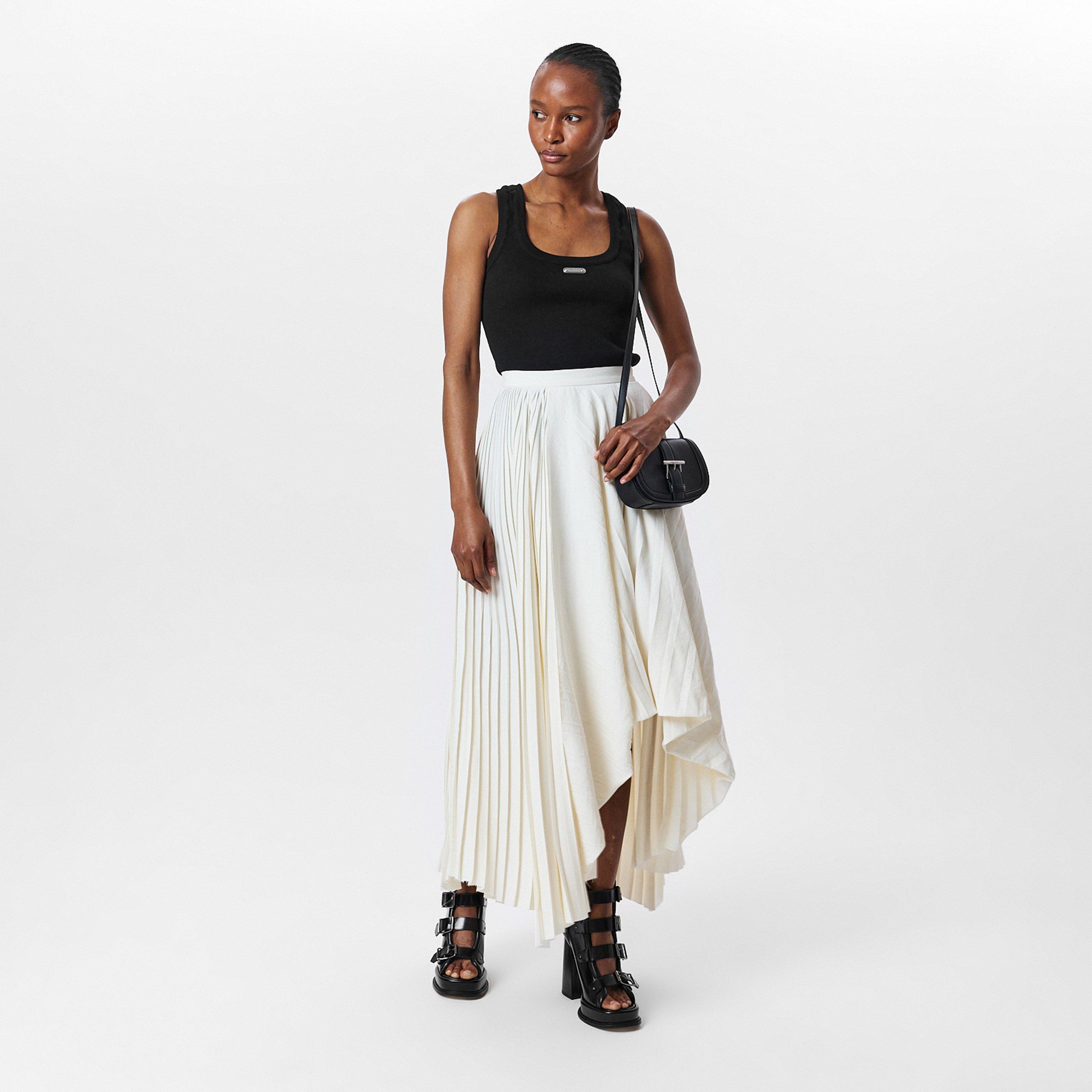 Black - Alexander McQueen - Women's Alex Logo Vest - 6