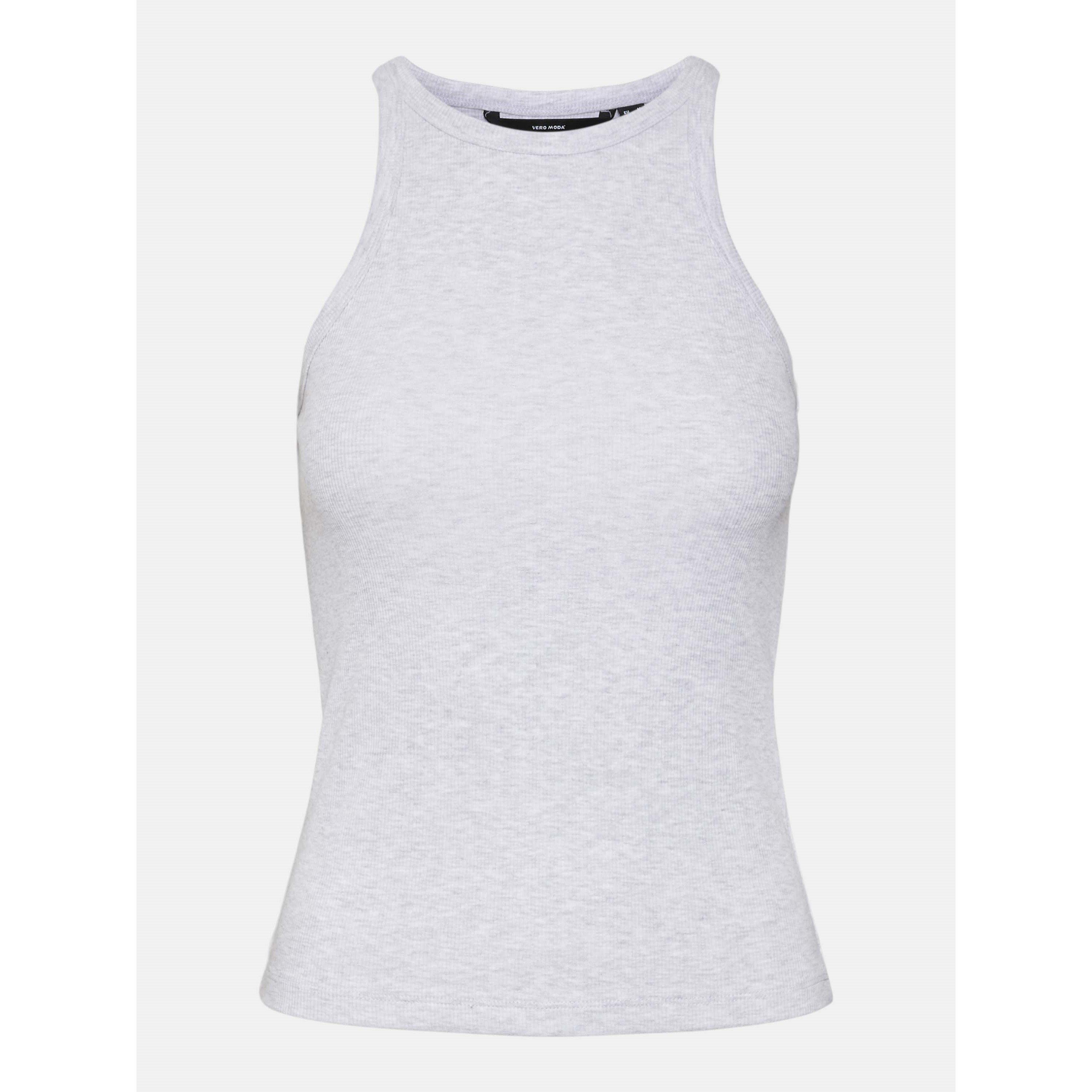 Lt Gry Mlnge - Vero Moda - Women's VM Top Tank Vest - 1