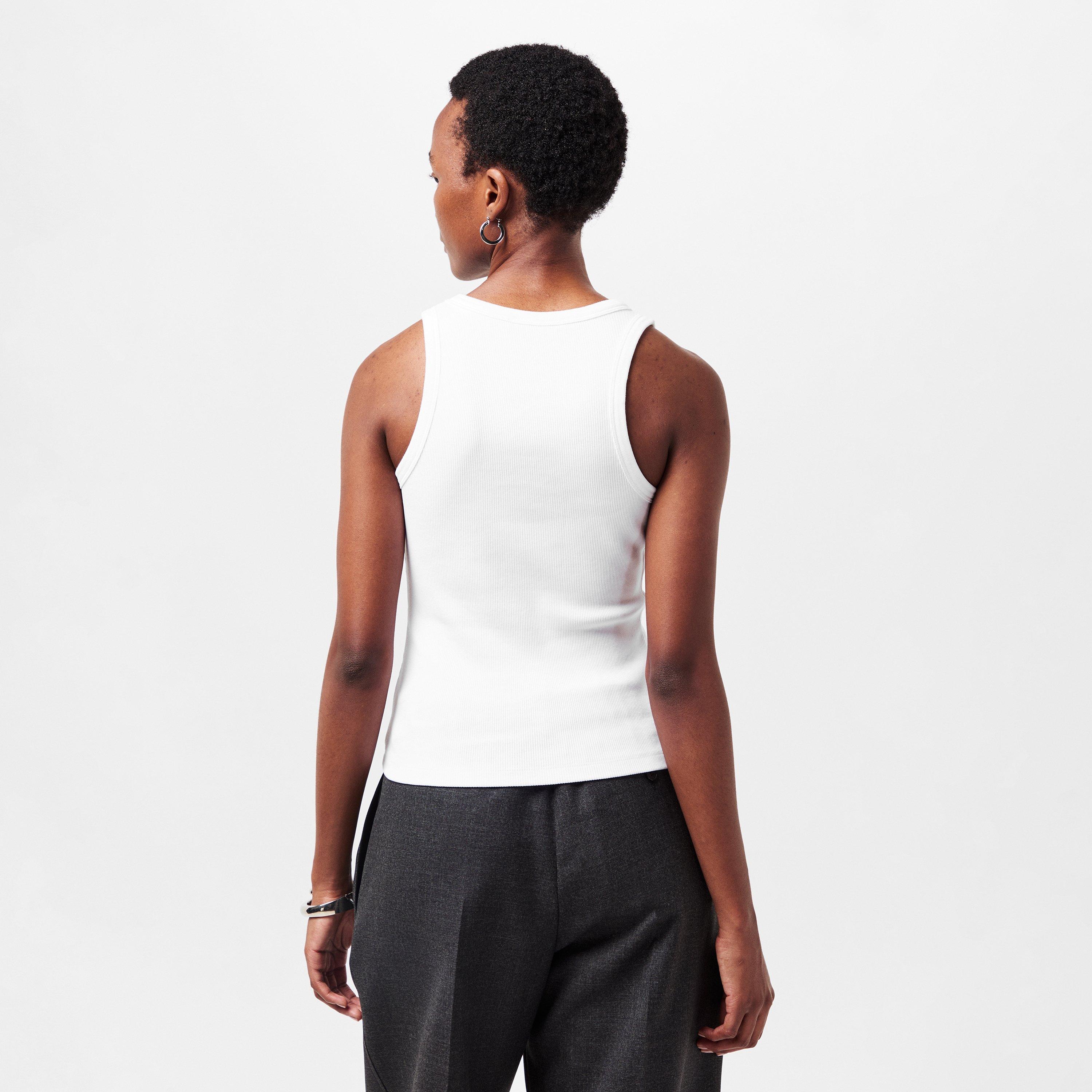 White - GIVENCHY - Logo Tank Top - 4