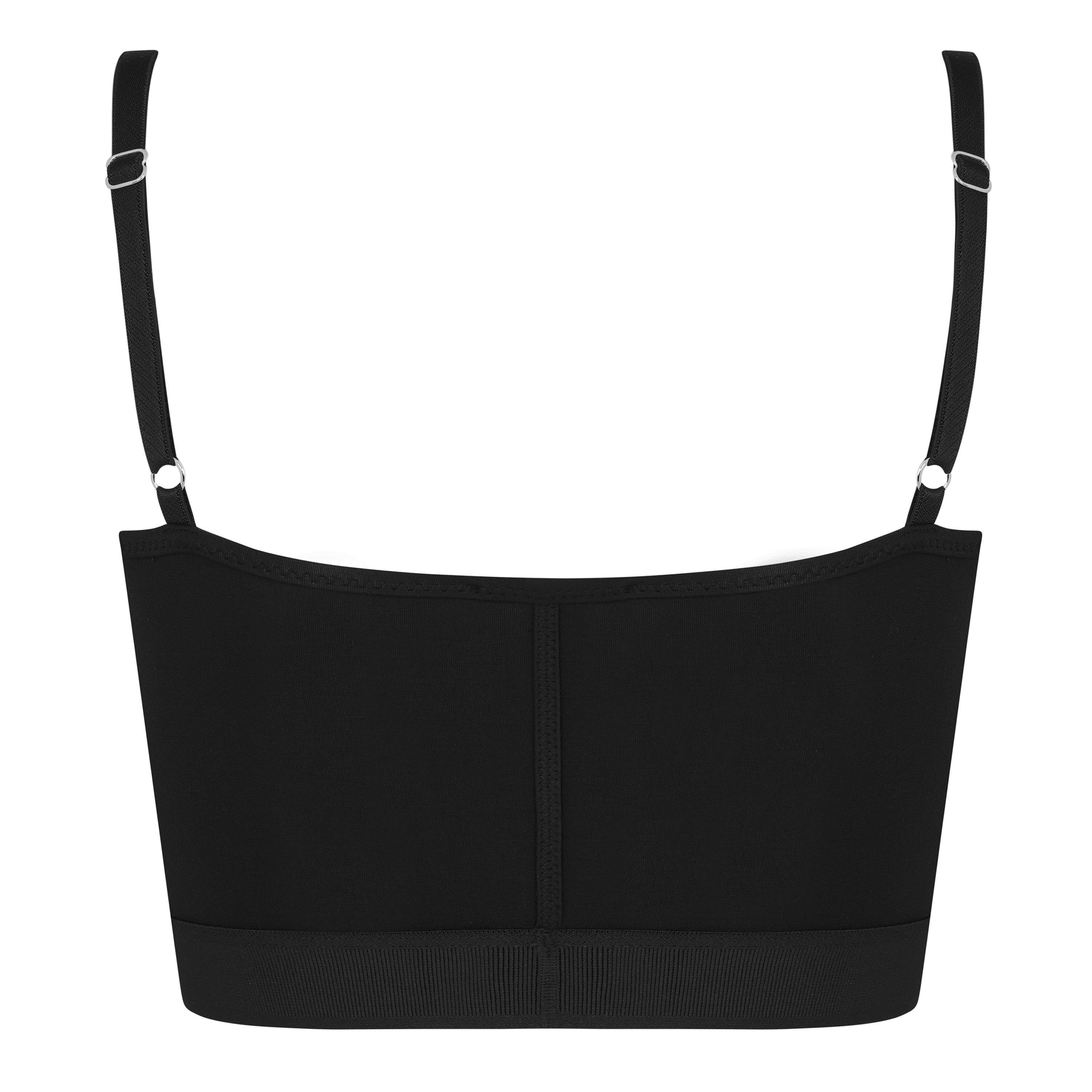 Black - Tom Ford - Women's Jacquard Modal Signature Crop Top - 2