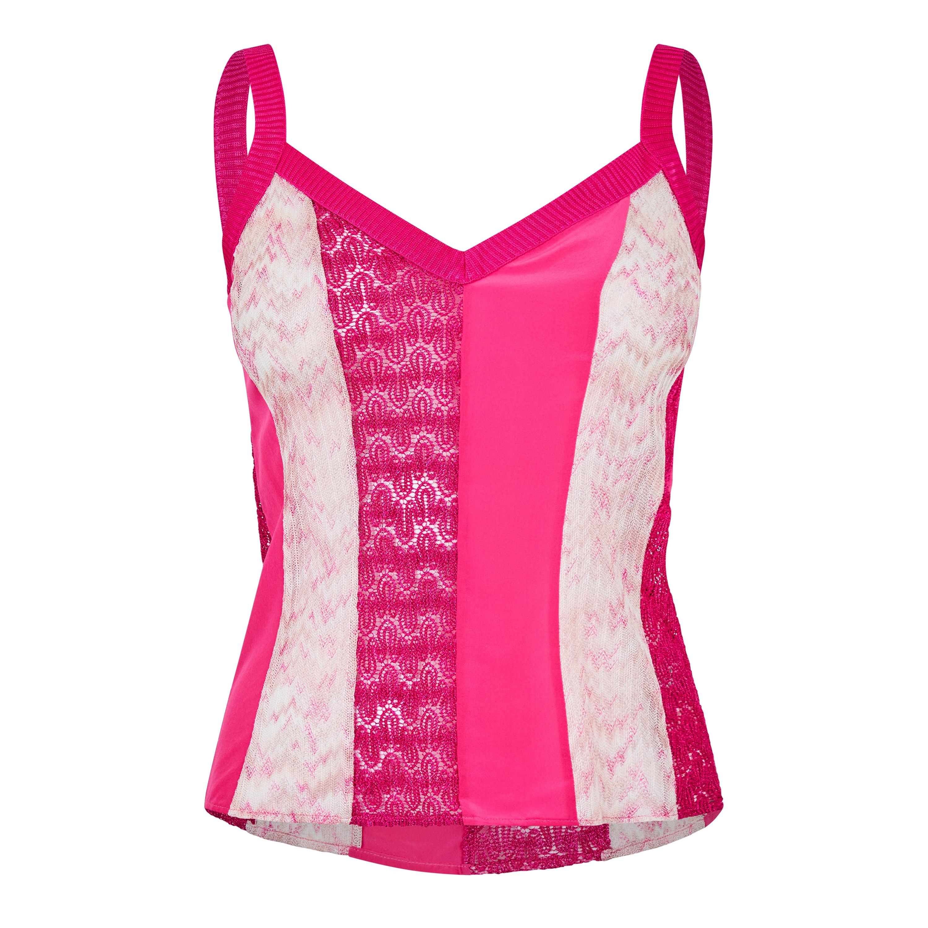 Patch Rosa - Missoni - Women's Garnet Tank Vest - 1