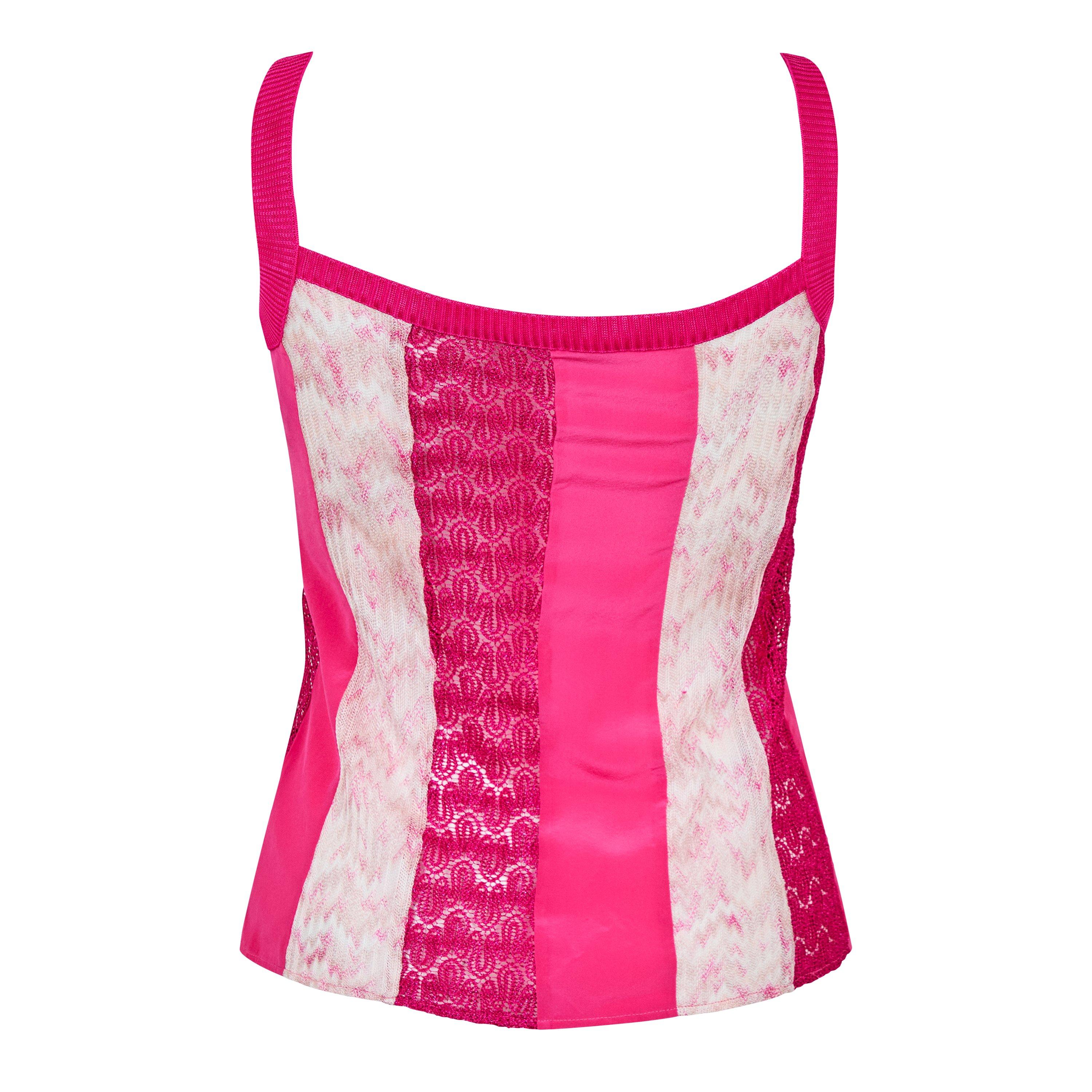 Patch Rosa - Missoni - Women's Garnet Tank Vest - 2