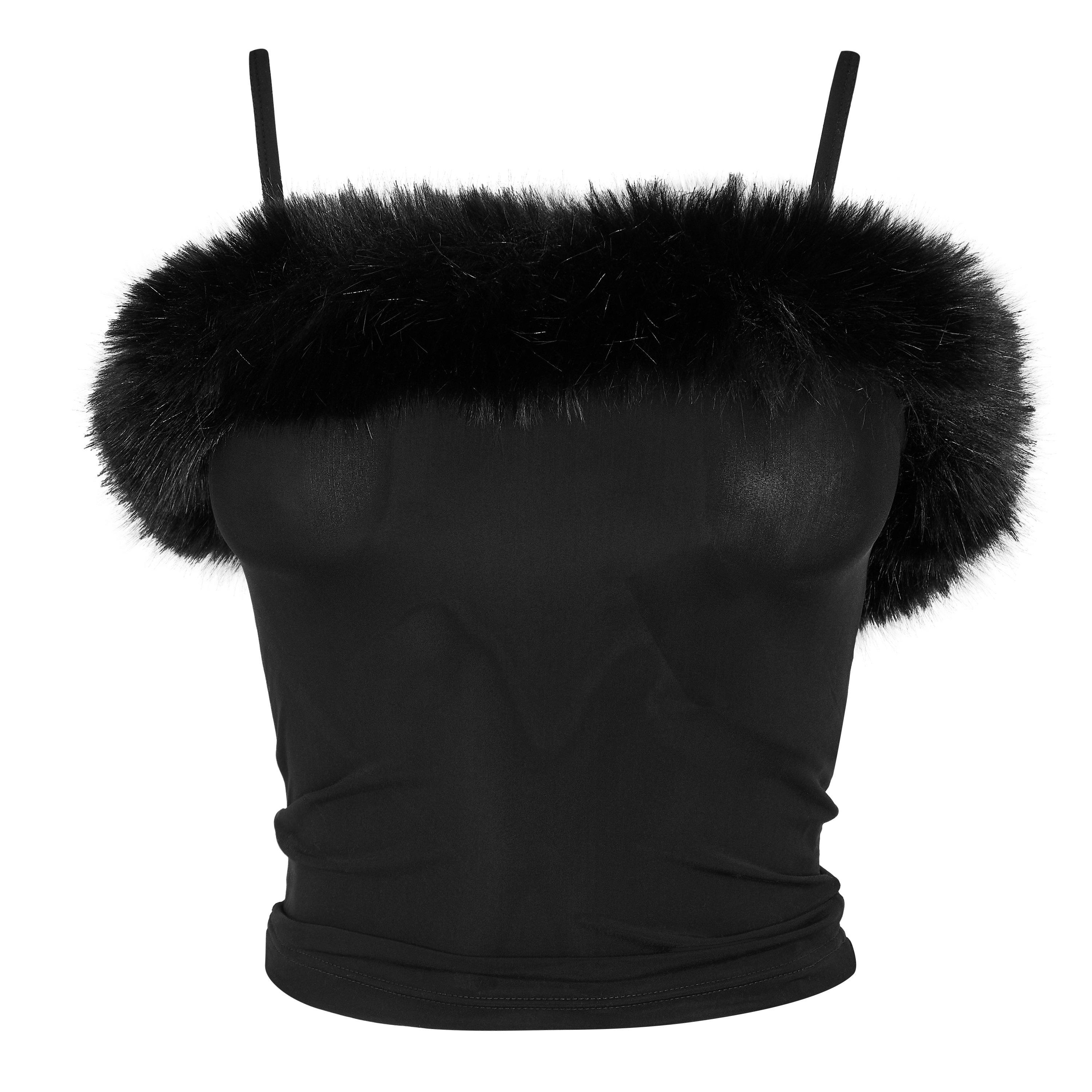 Balenciaga Women's Bal Strap Cami Top - Black - 10 (S)