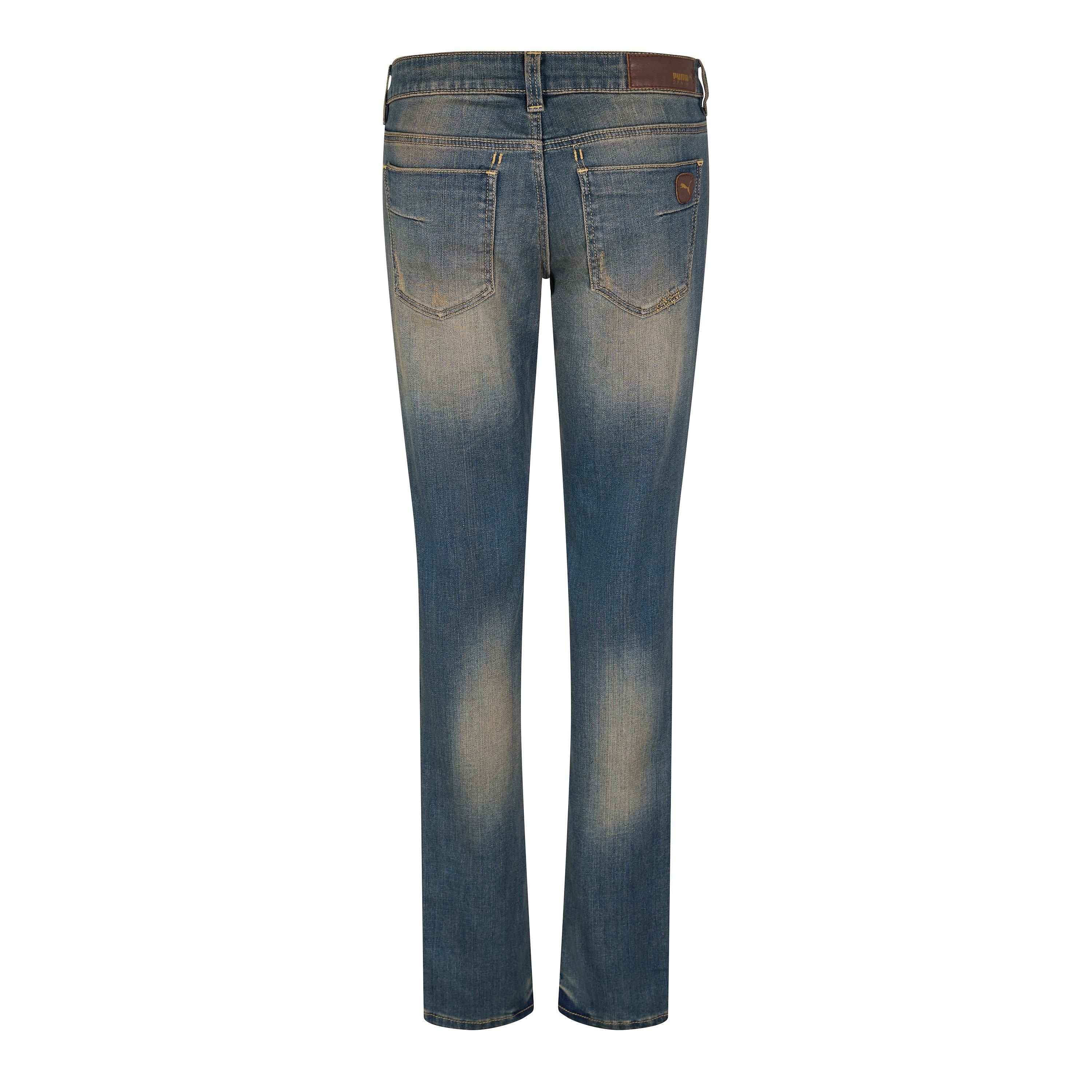 Grey - Puma - (14) 32L Skinny Fit Dw Jeans Womens - 2