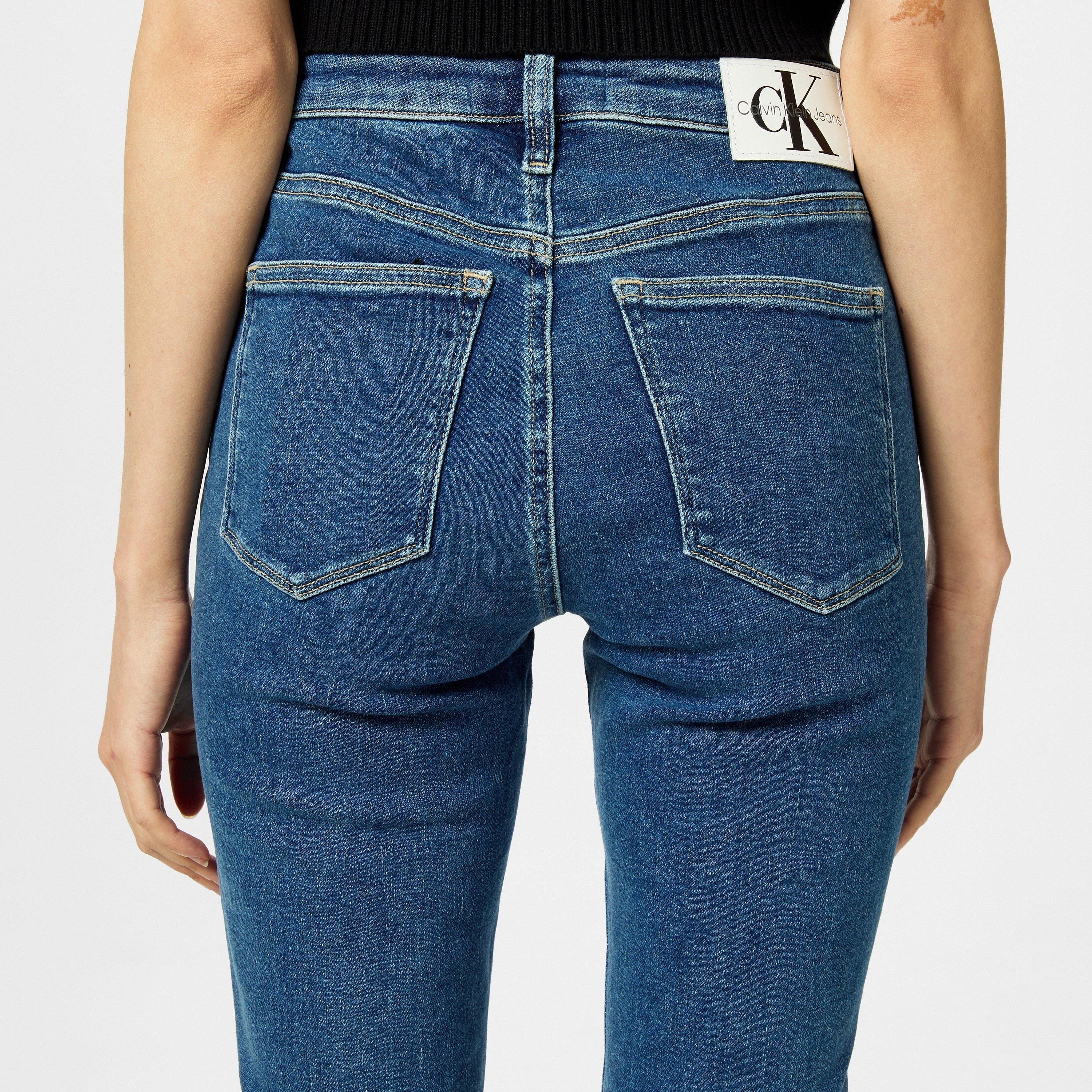 ZZ011 MID BLUE - Calvin Klein Jeans - High Rise Skinny Jeans - 4