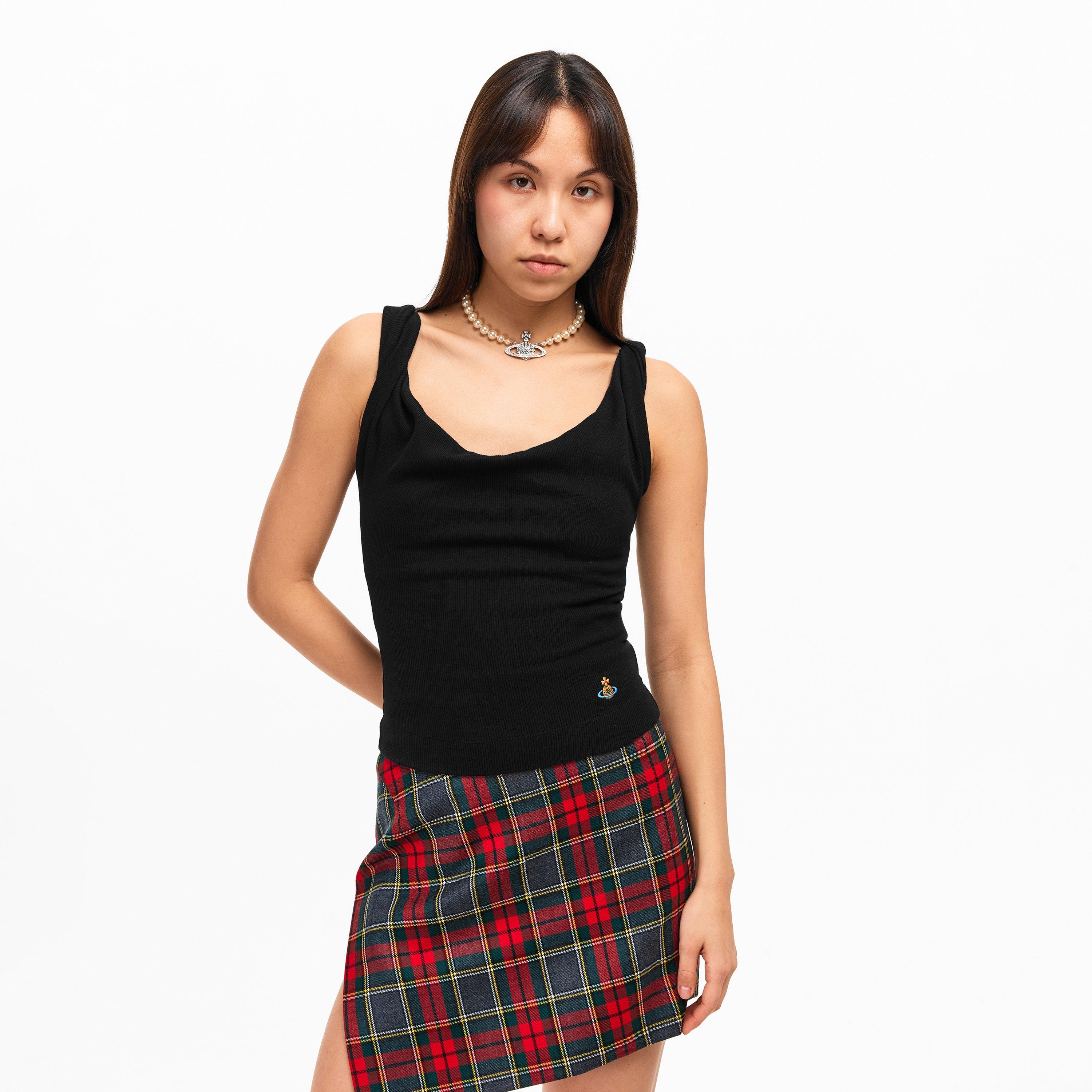 Black - Vivienne Westwood - Women's Viv Anna Tank Vest - 3