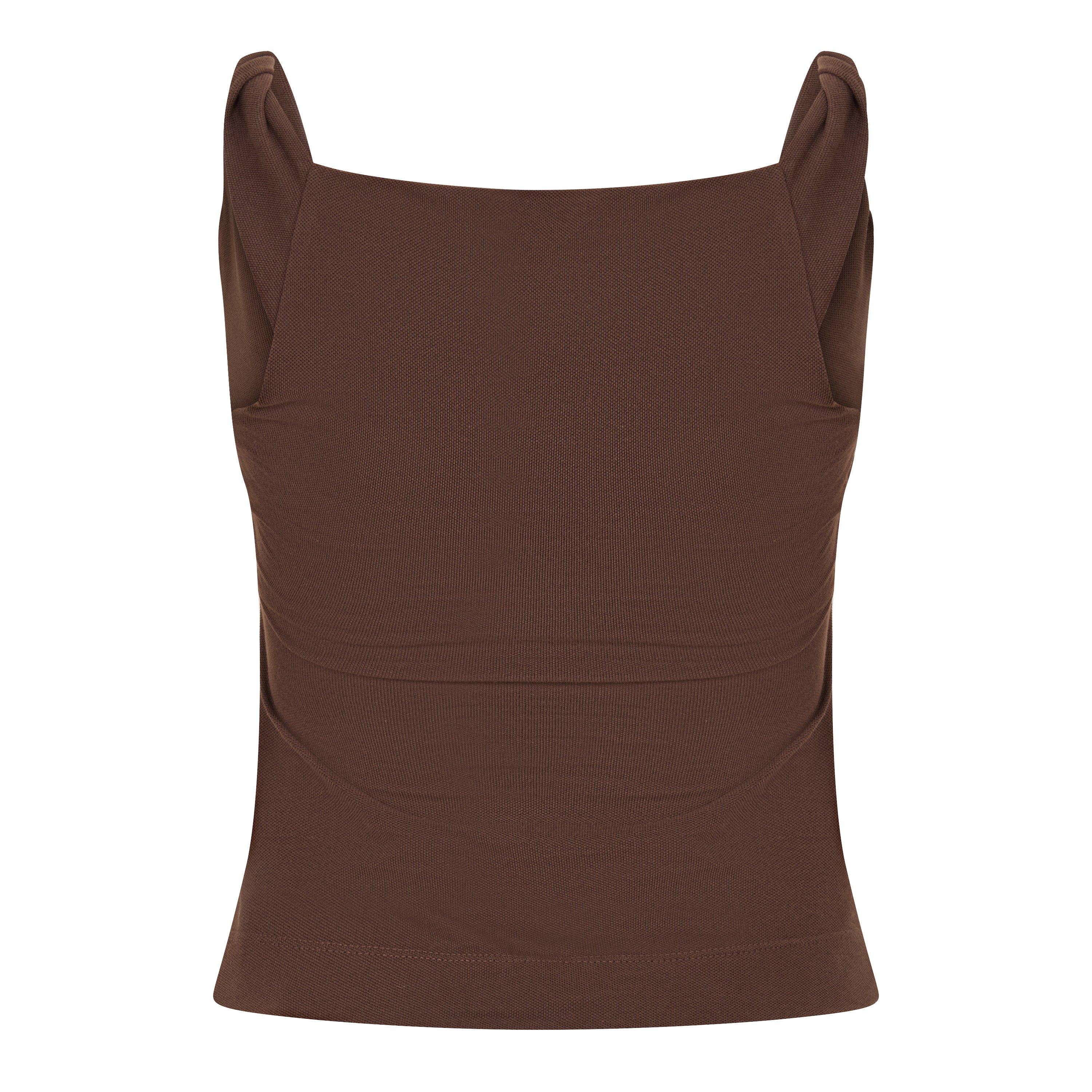 Brown - Vivienne Westwood - Women's Viv Anna Tank Vest - 2