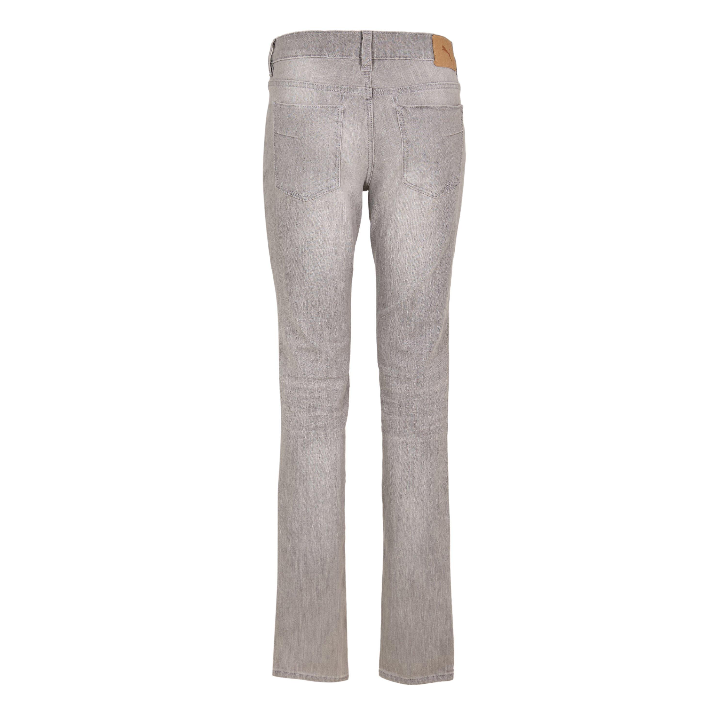 Grey - Puma - Skinny Fit Jeans Womens - 2