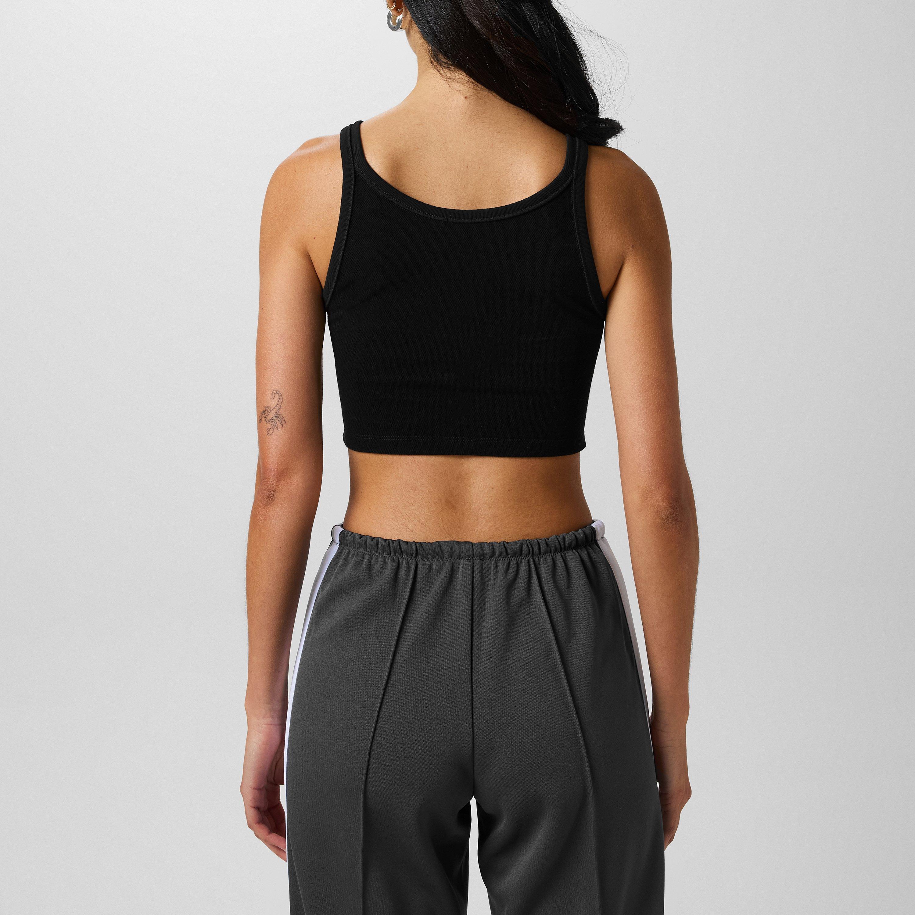 Black/Off White - Palm Angels - Classic Logo Tank Top - 3