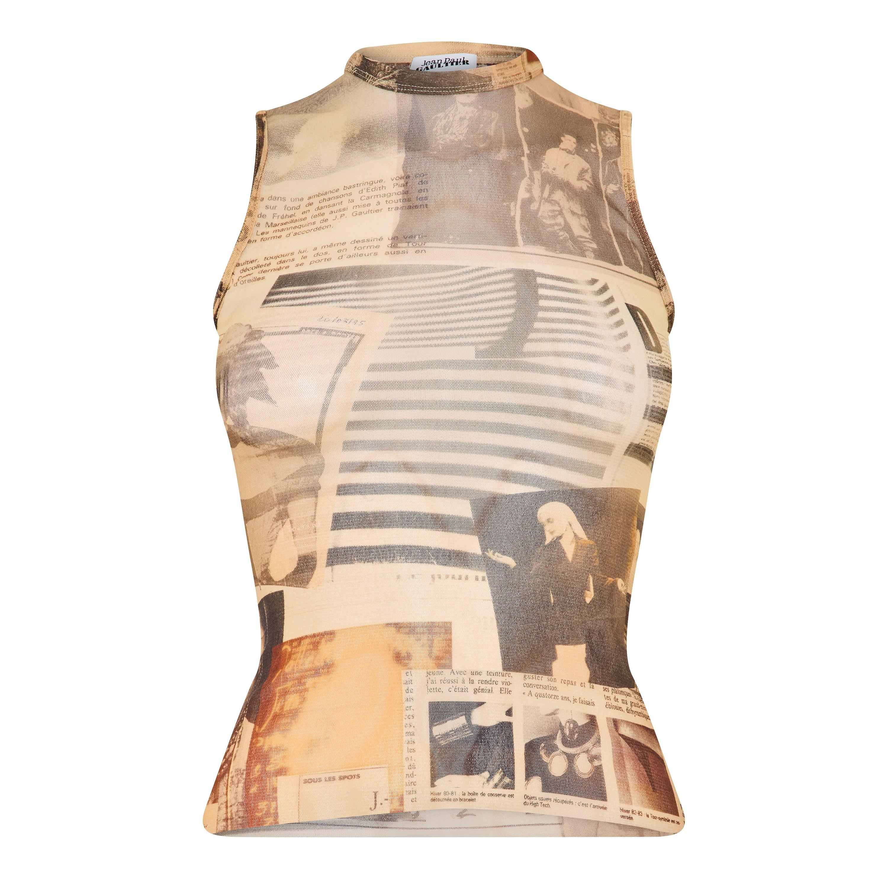 Jean Paul Gaultier | Women's Journal Mesh Tank Top | Sports Direct