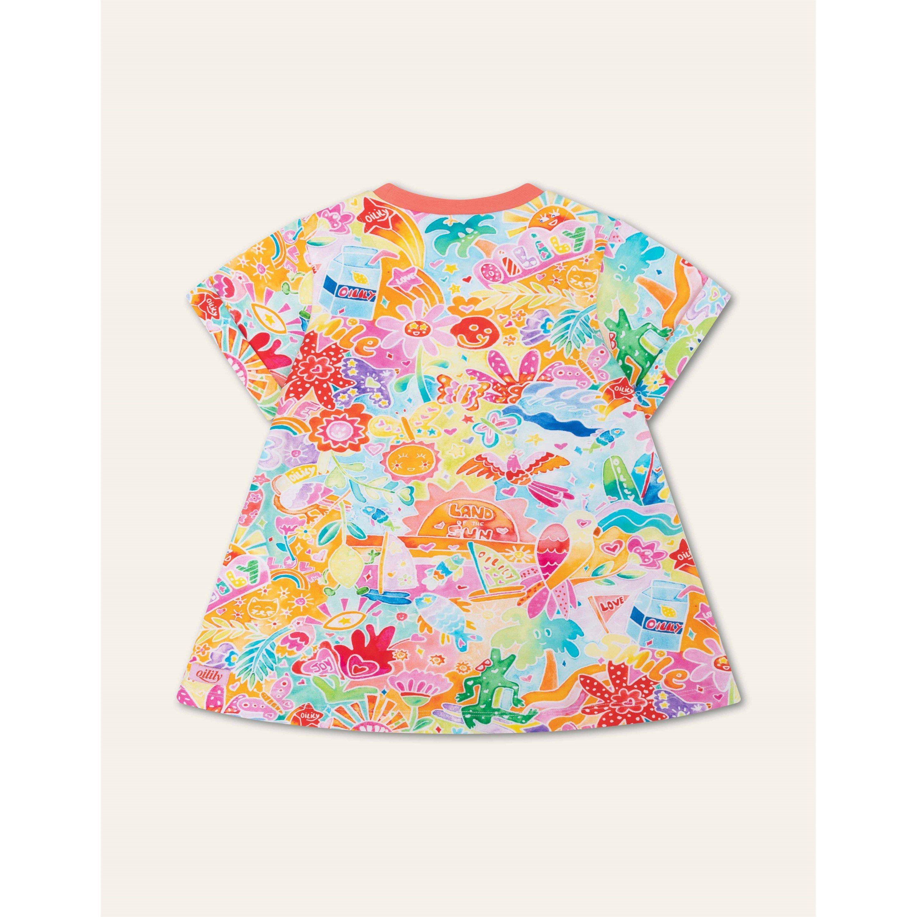 Pink 31 - Oilily - Kids' Datje Jersey Dress - 3