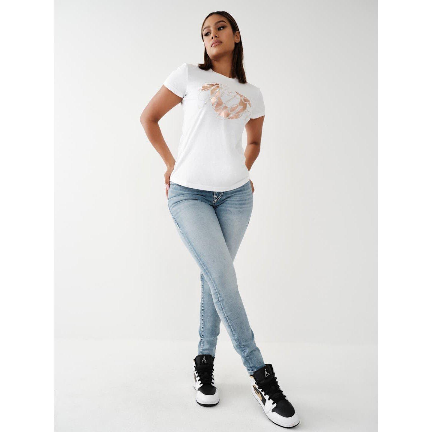 Nominated - True Religion - Trainer T Halle Super Fit Mid Rise Skinny Jeans - 4