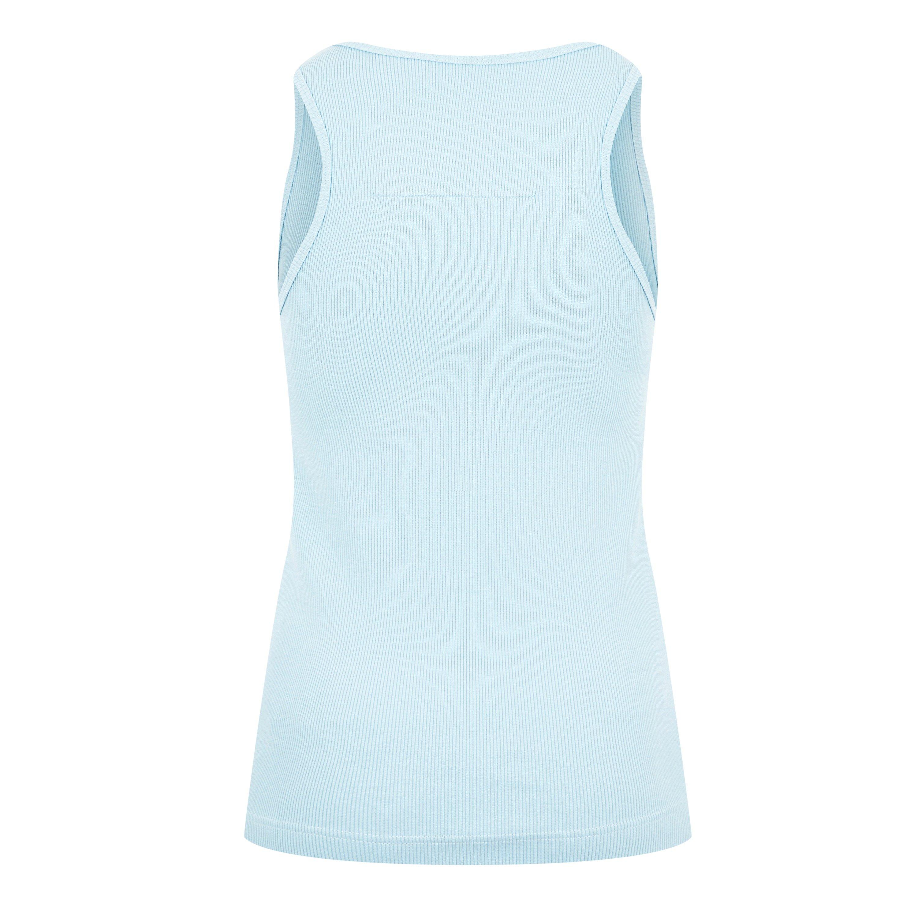 Sky Blue - GIVENCHY - Women'S Rib Logo Tank Top - 6