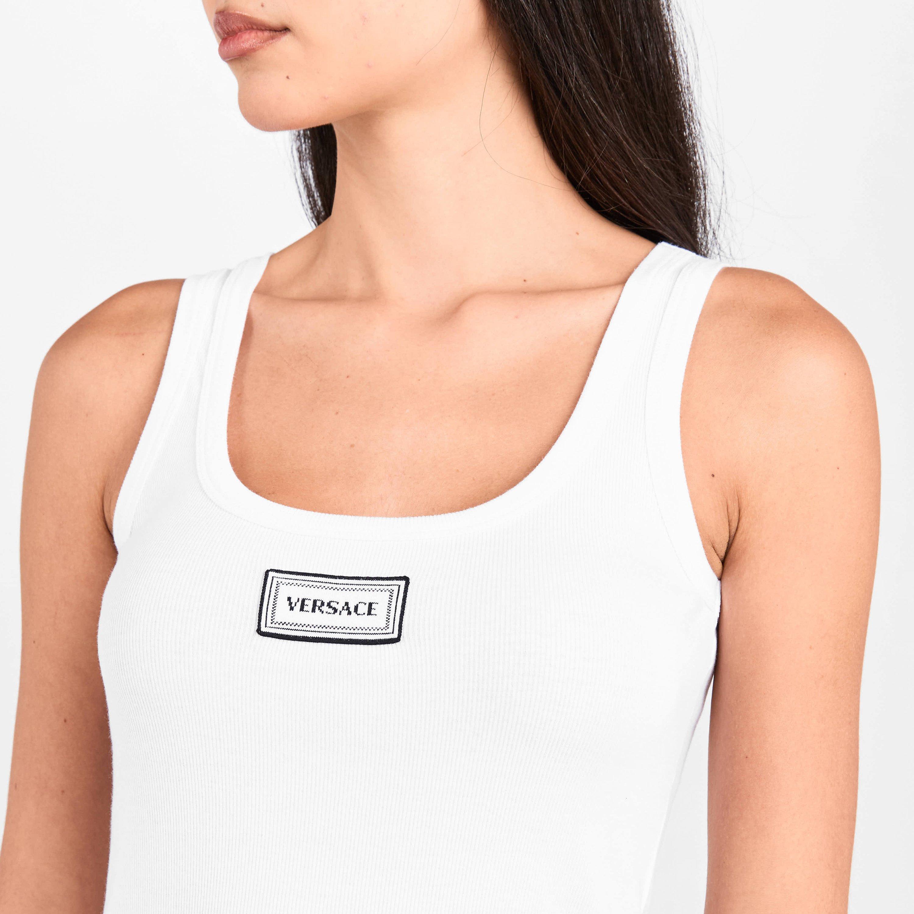 Optical White - Versace - Women's Tank Vest - 5