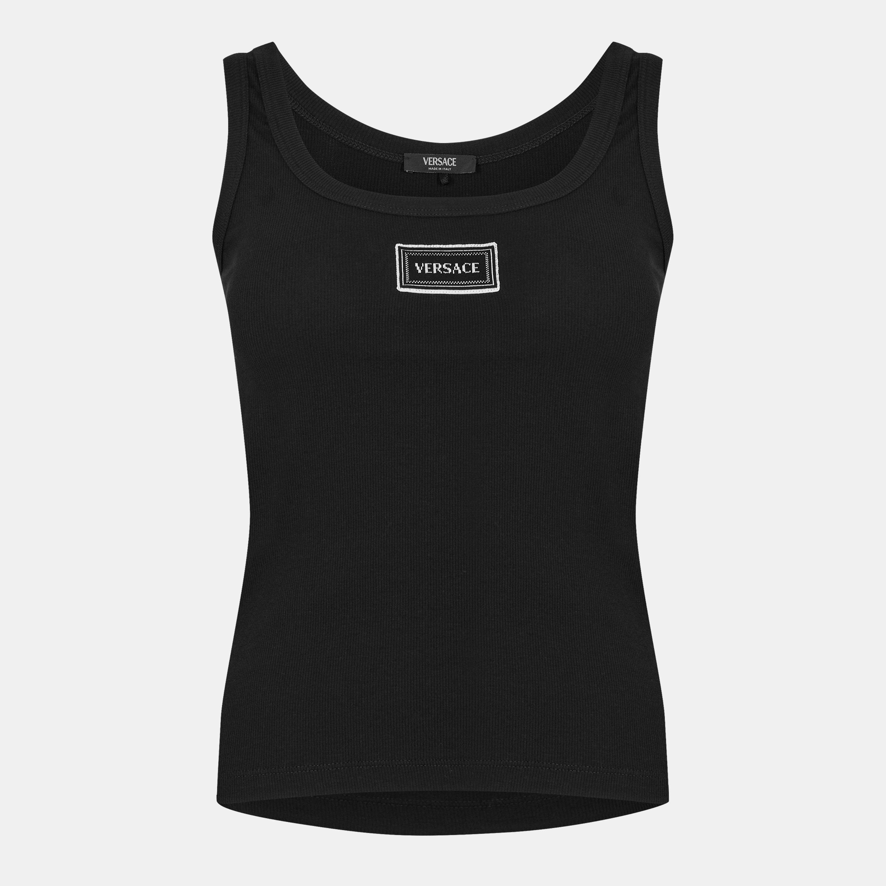 Black - Versace - Women's Tank Vest - 1