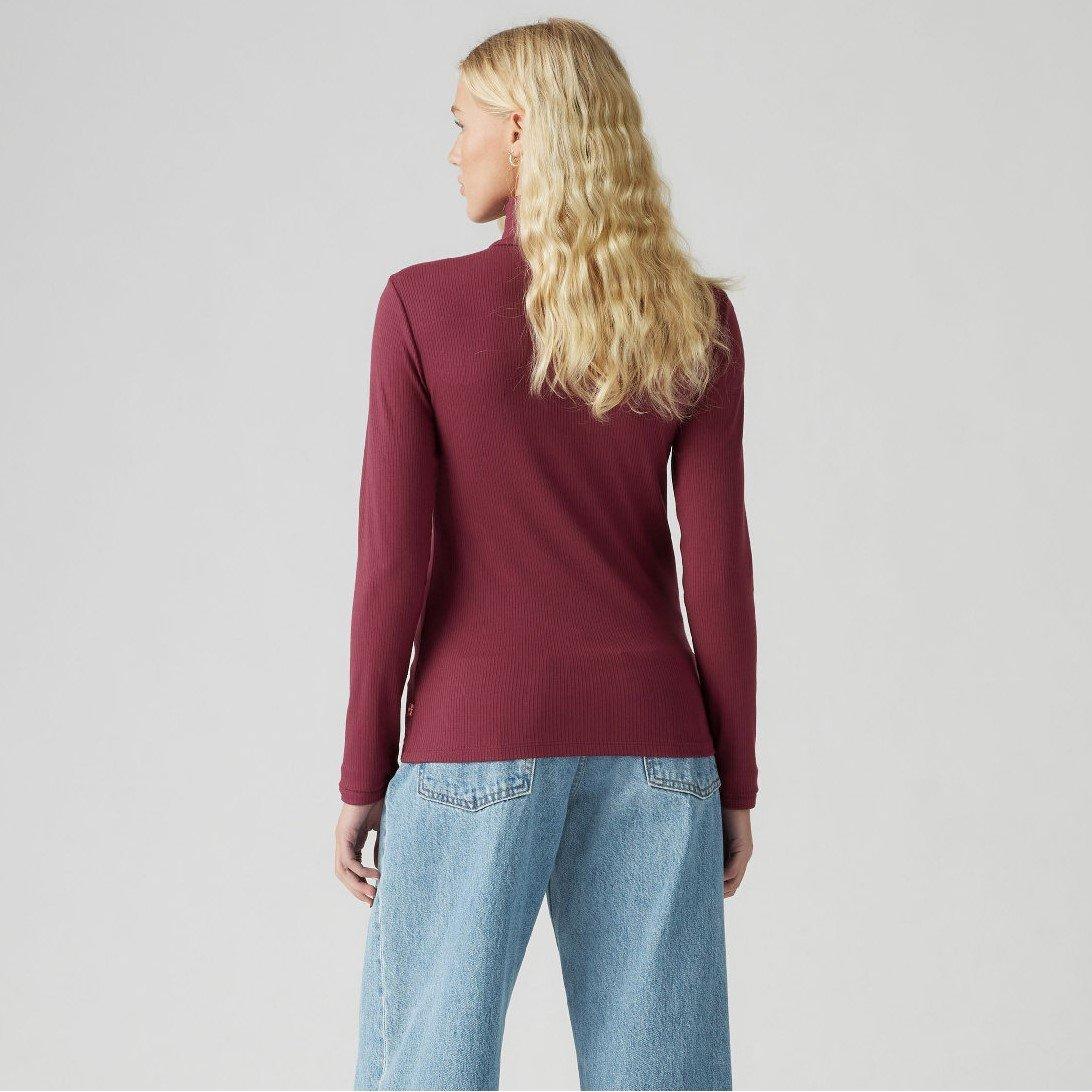 Burgundija - Levis - Levis Dreamy Turtleneck Burgundy - 3
