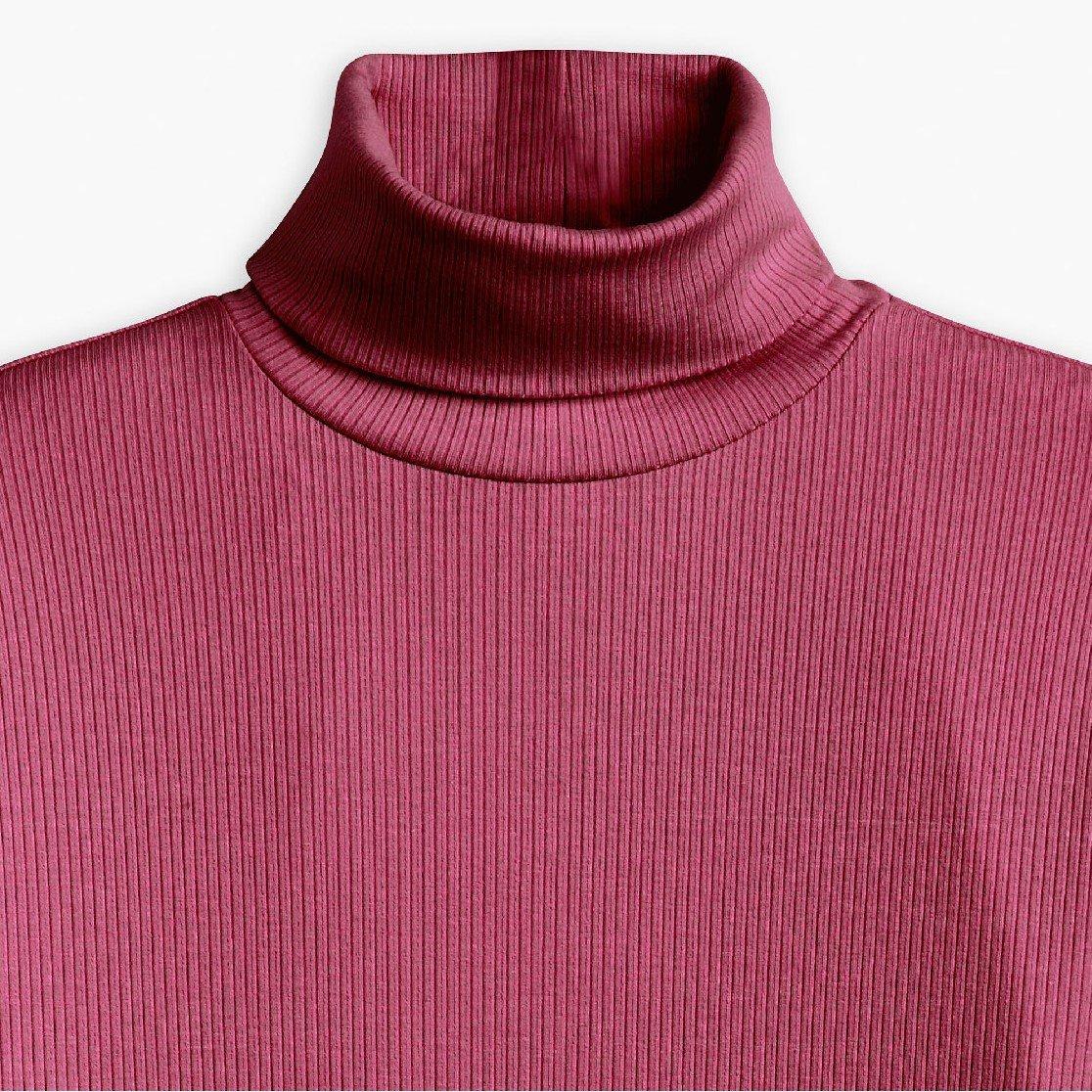 Burgundija - Levis - Levis Dreamy Turtleneck Burgundy - 6