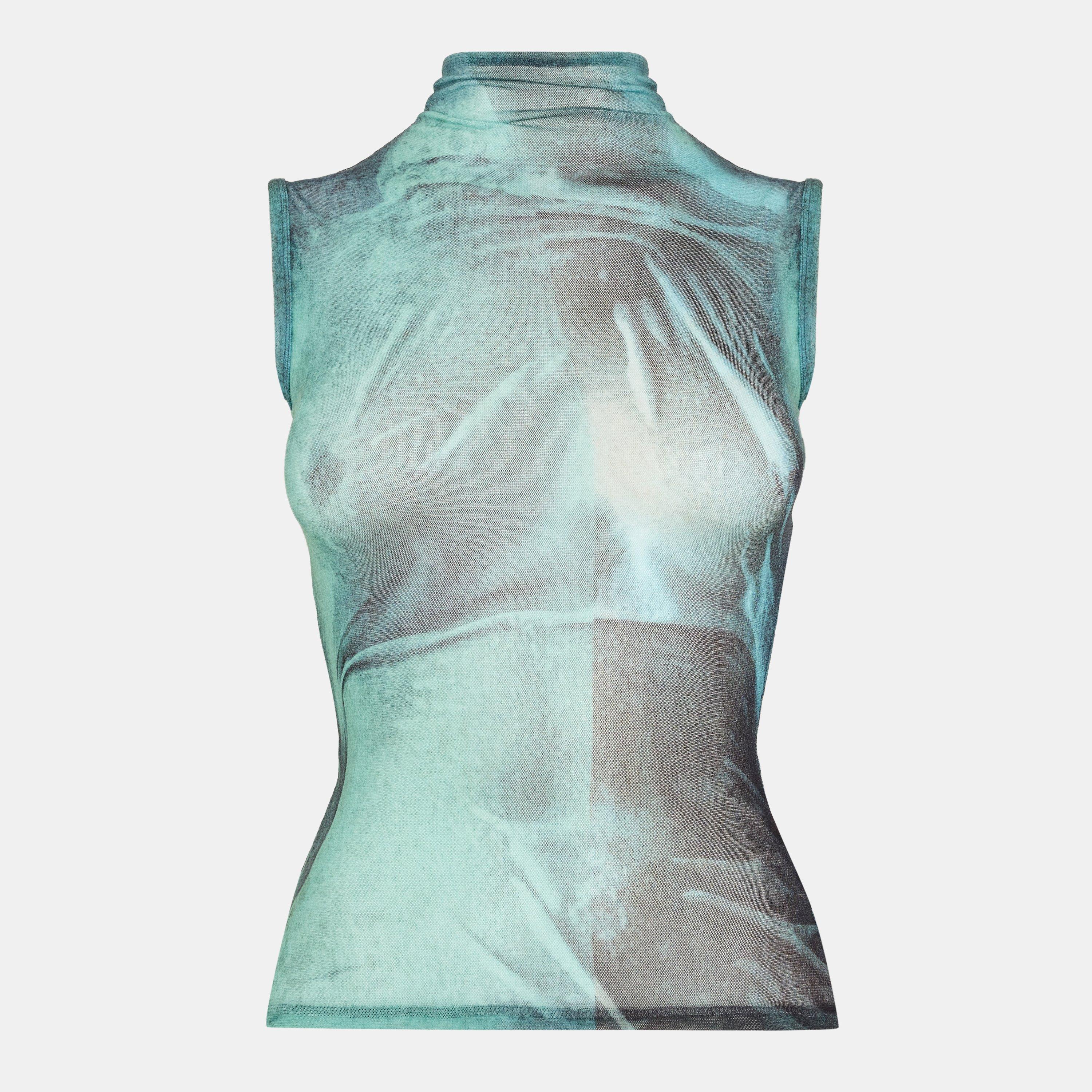 Vintage Bl - Jean Paul Gaultier - Women's Tank Top - 1