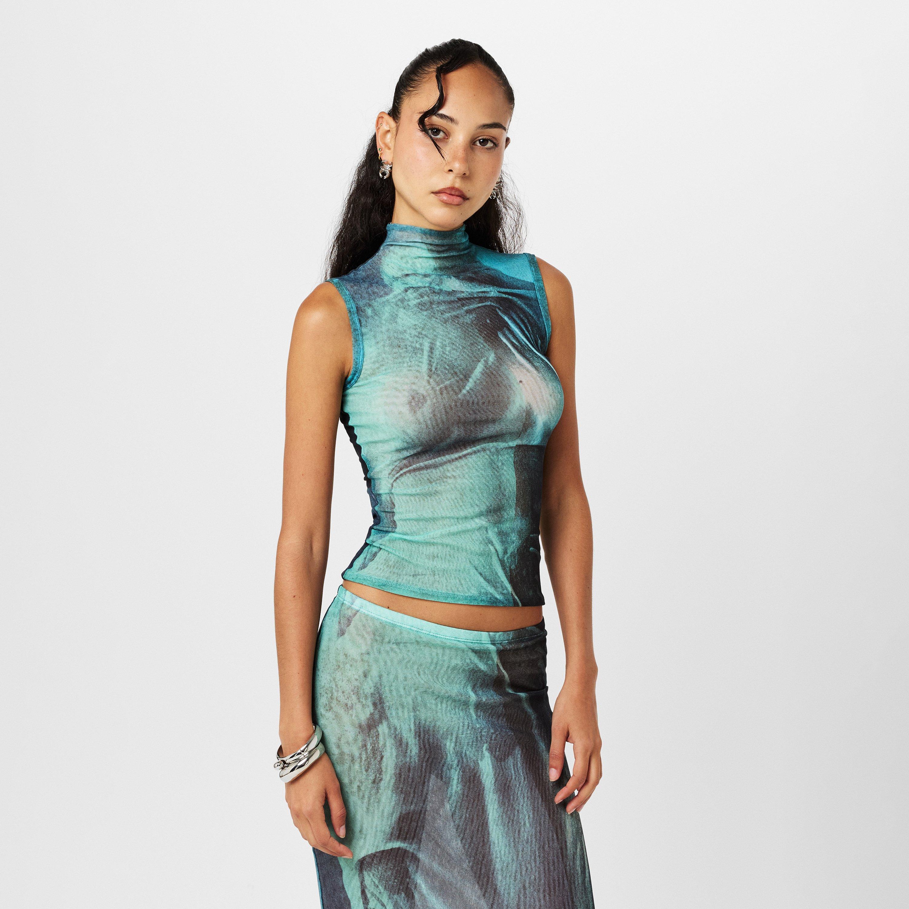 Vintage Bl - Jean Paul Gaultier - Women's Tank Top - 3