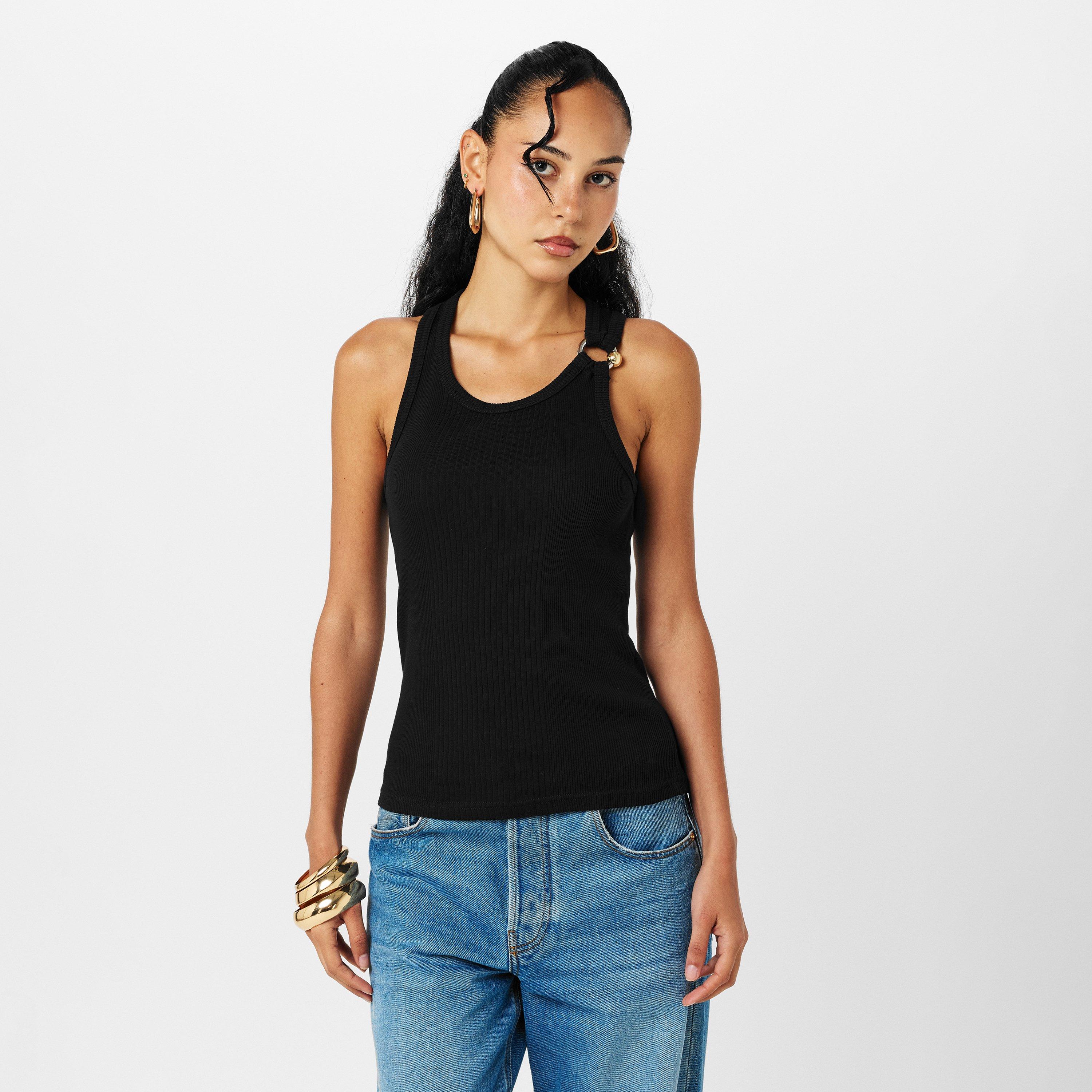 Black - Jean Paul Gaultier - Women's Tank Vest - 3