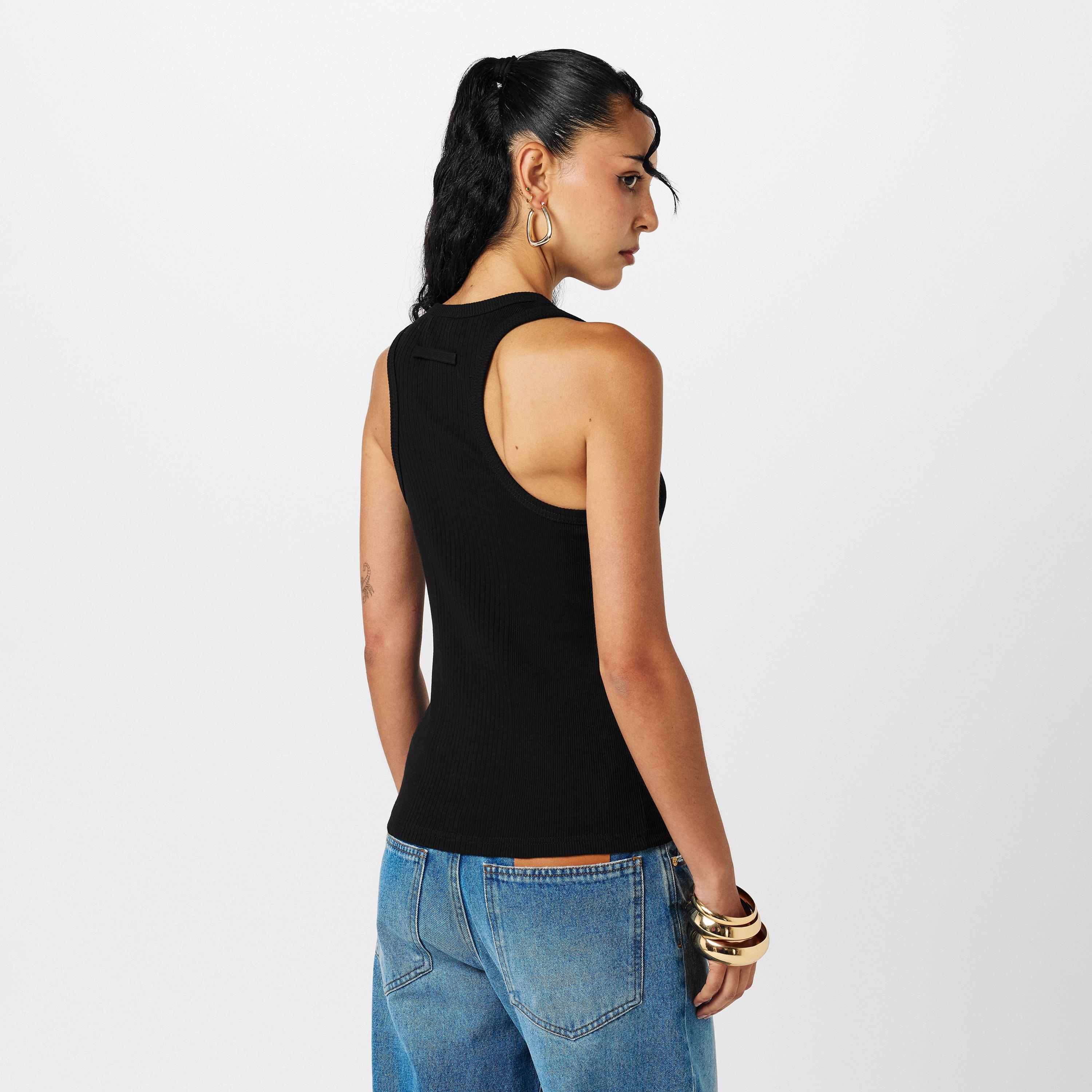 Black - Jean Paul Gaultier - Women's Tank Vest - 4
