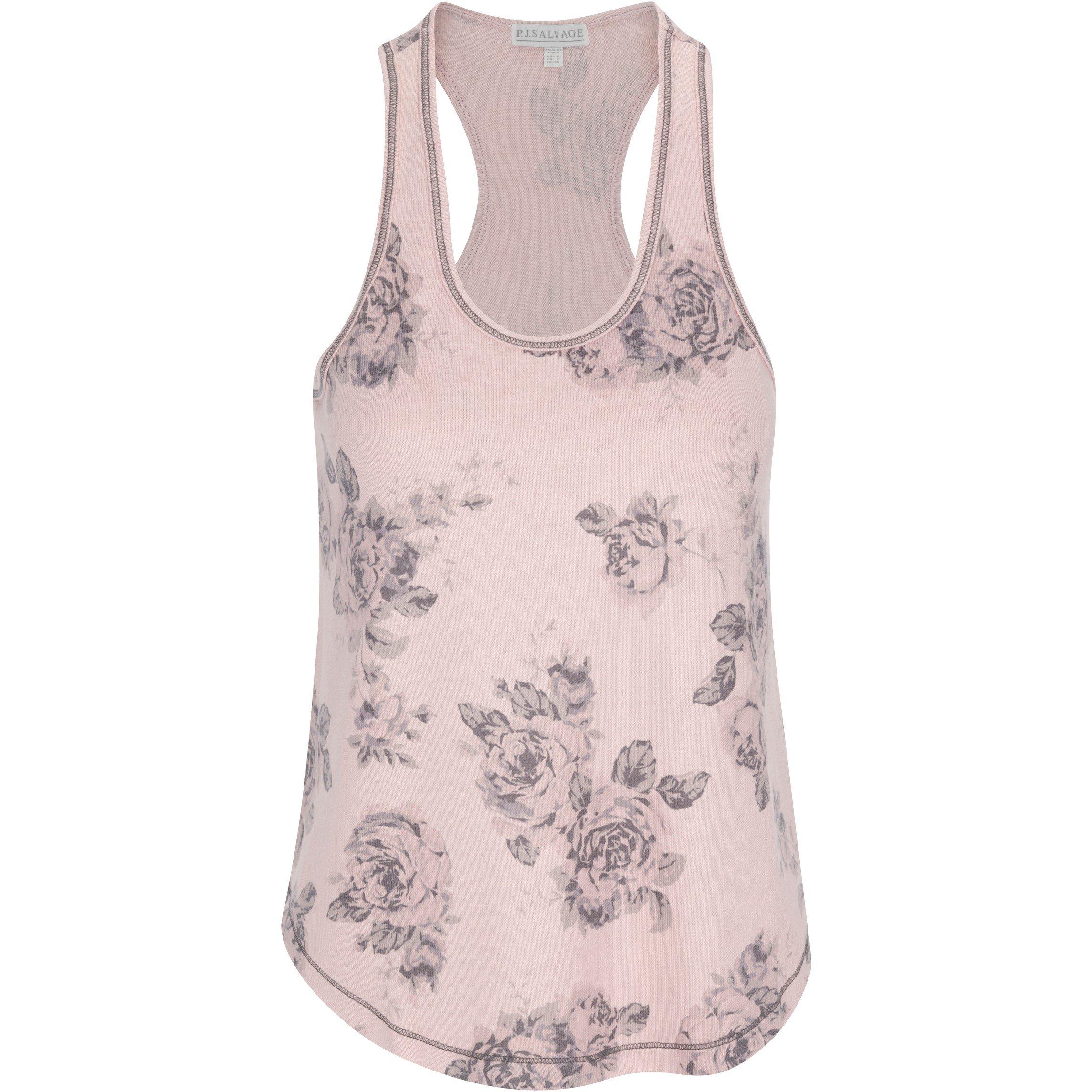 Pj Salvage Women's Scoop-Neck Tank - Pink - 10 (S)