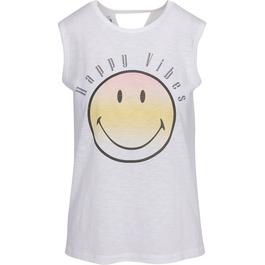 PJ Salvage Salvage Smiley Tank Top