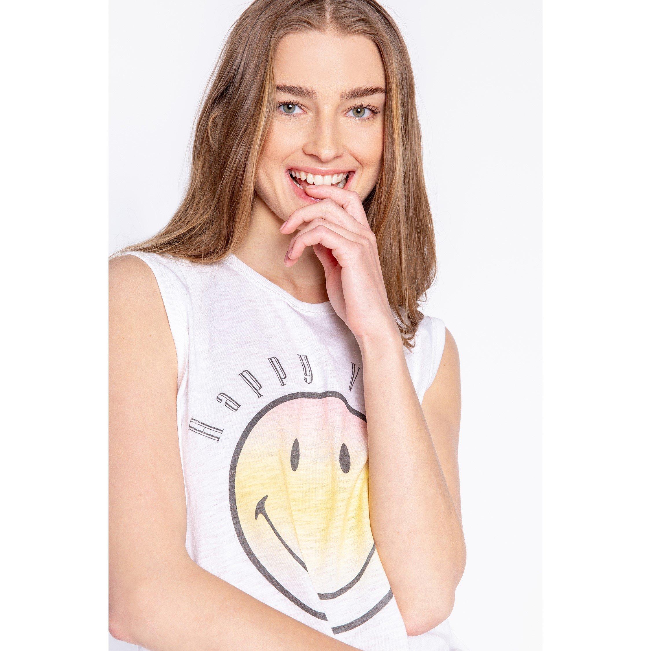 Off-White - PJ Salvage - Salvage Smiley Tank Top - 8