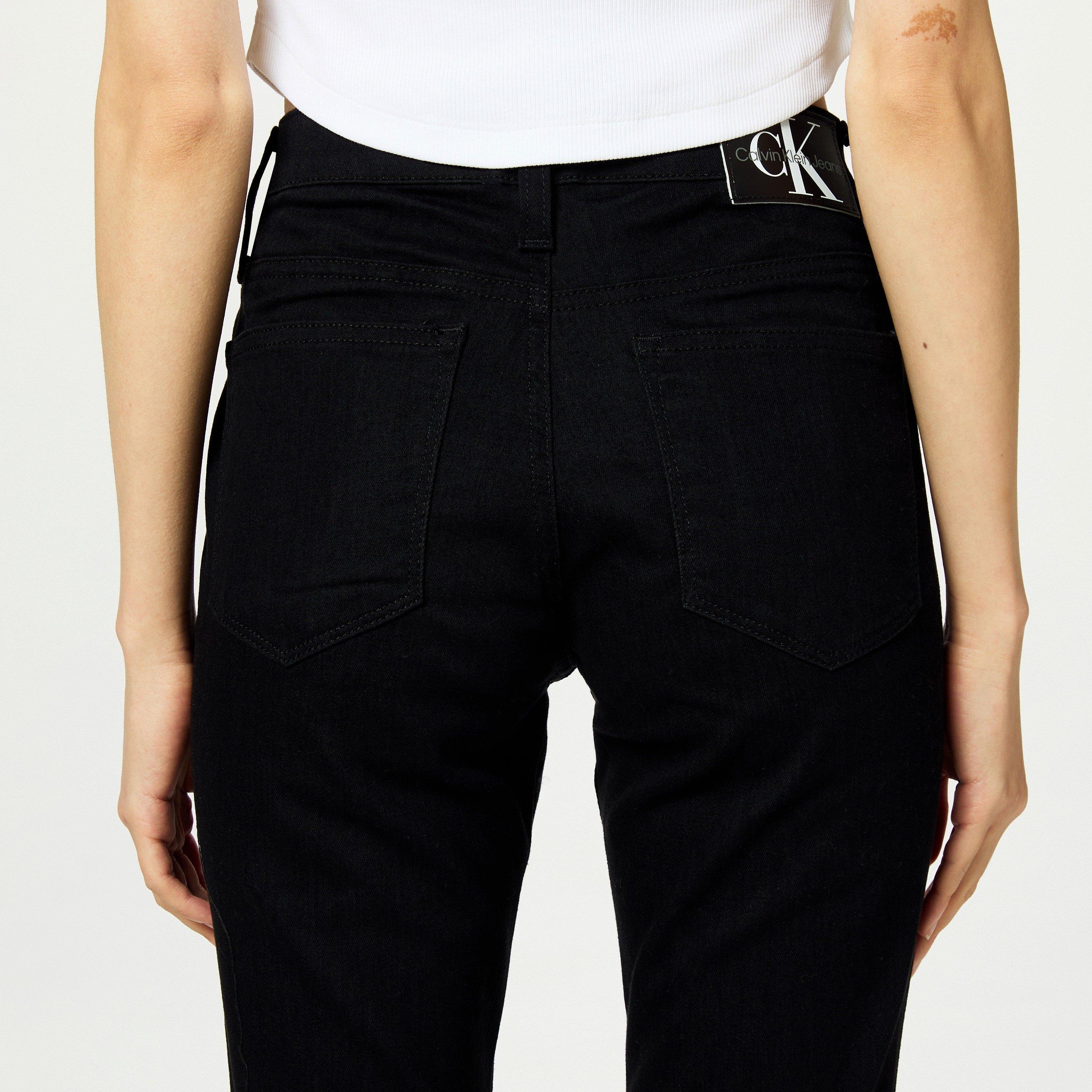 ZZ002 WASHED BL - Calvin Klein Jeans - 011 Mid Rise Skinny Jeans - 4