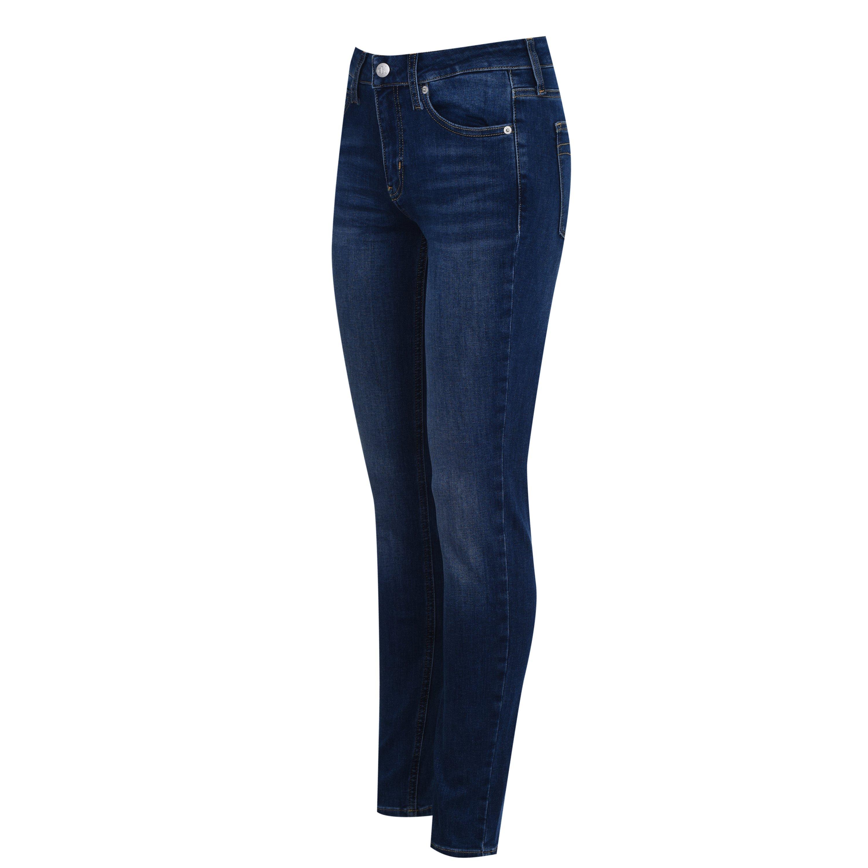 ZZ001 MID BLU - Calvin Klein Jeans - 011 Mid Rise Skinny Jeans - 7