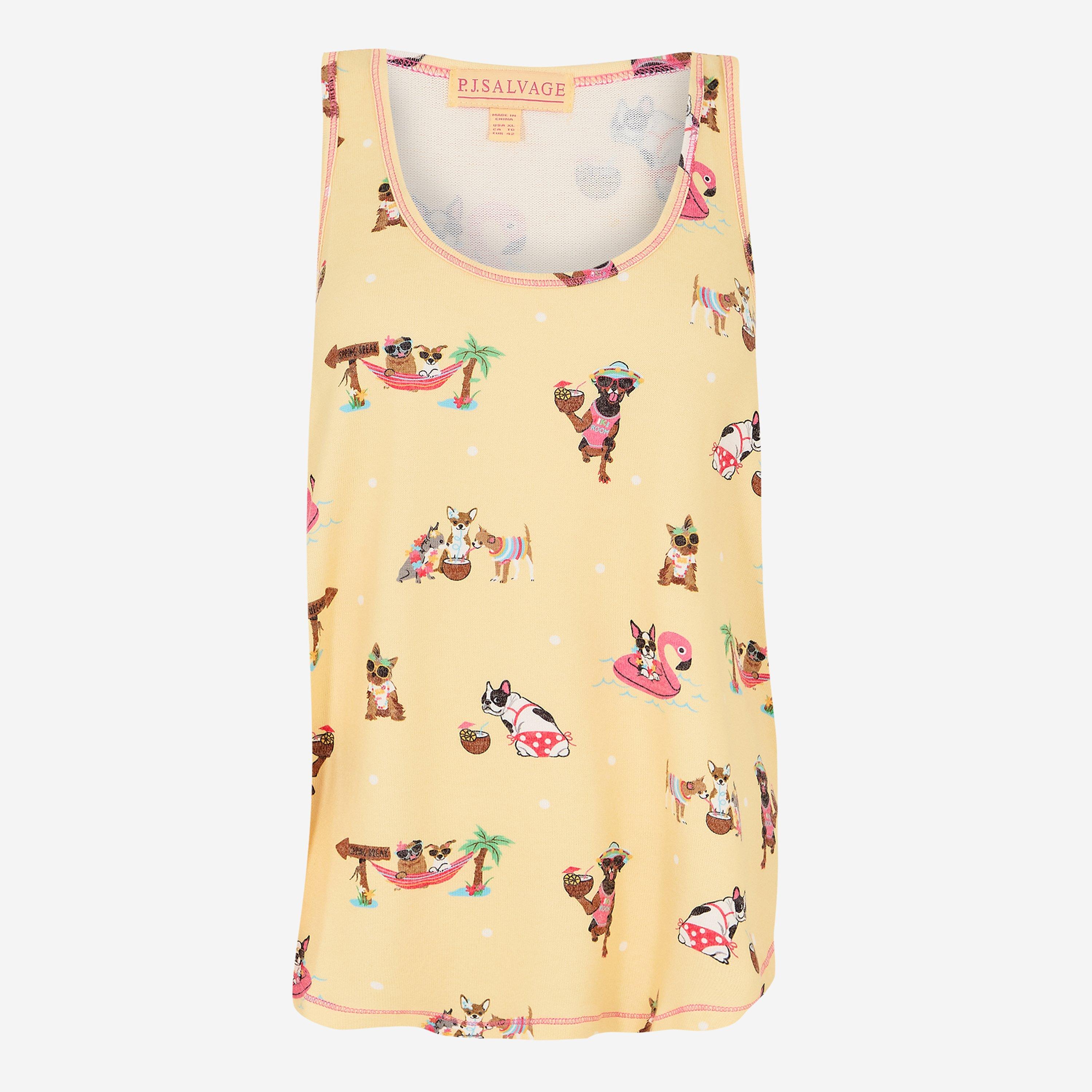 Gelb - PJ Salvage - Novelty Tank Top - 1