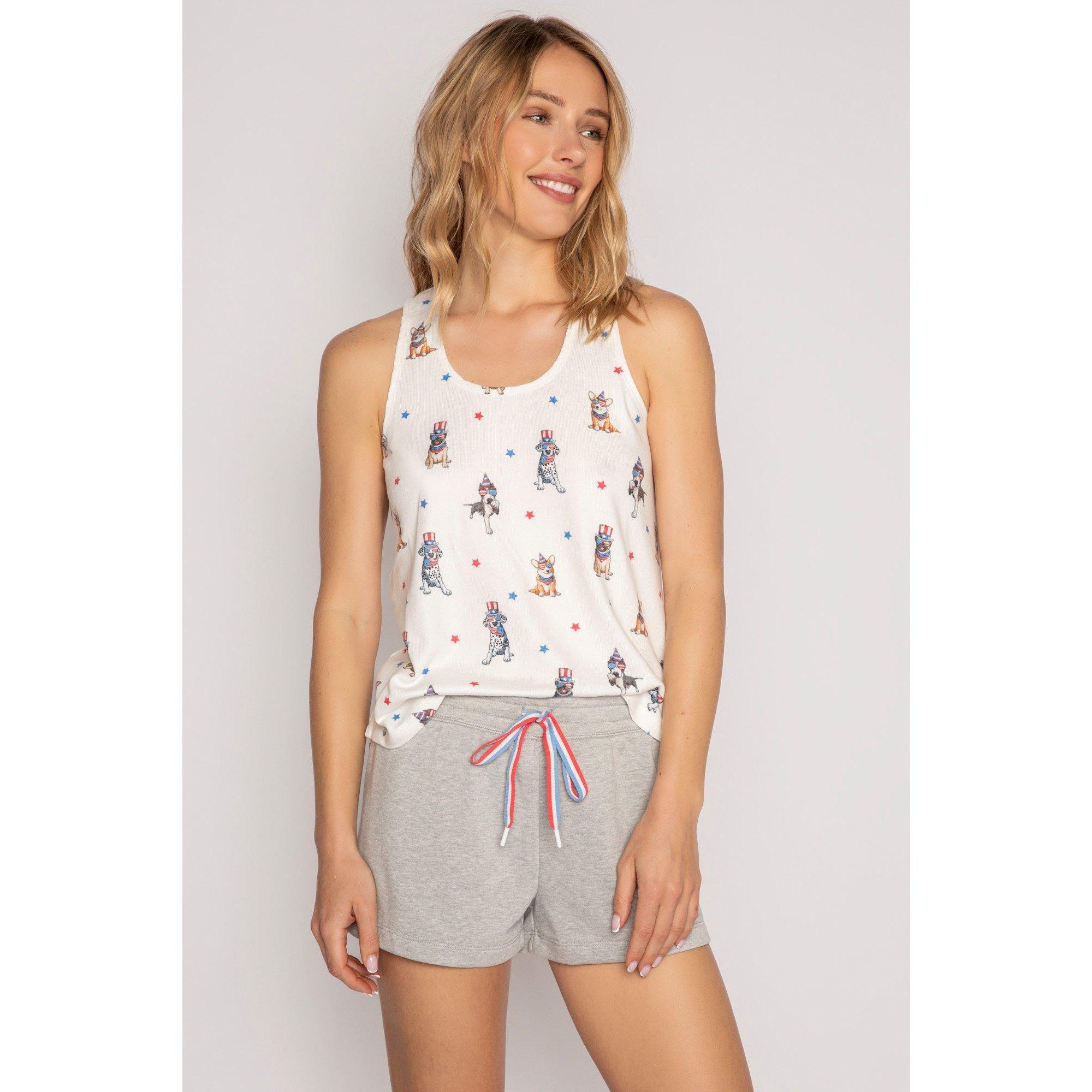 Pj Salvage Women's Tank Top - Off-White - 8 (XS)