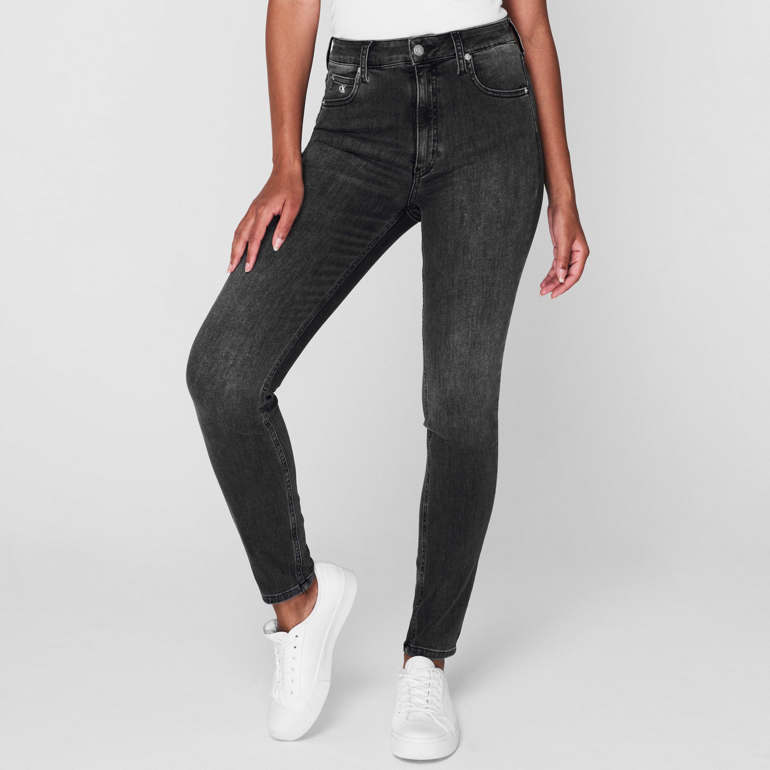 ZZ004 GREY - Calvin Klein Jeans - 010 High Rise Skinny Jeans - 2
