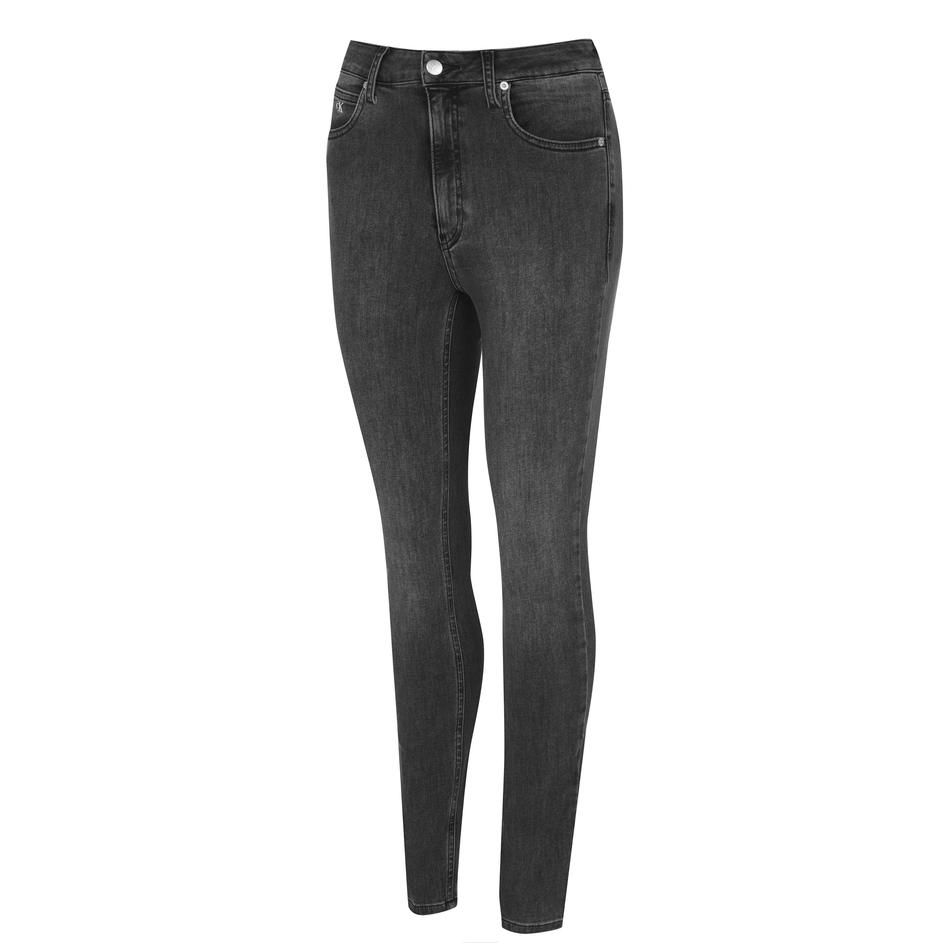 ZZ004 GREY - Calvin Klein Jeans - 010 High Rise Skinny Jeans - 7