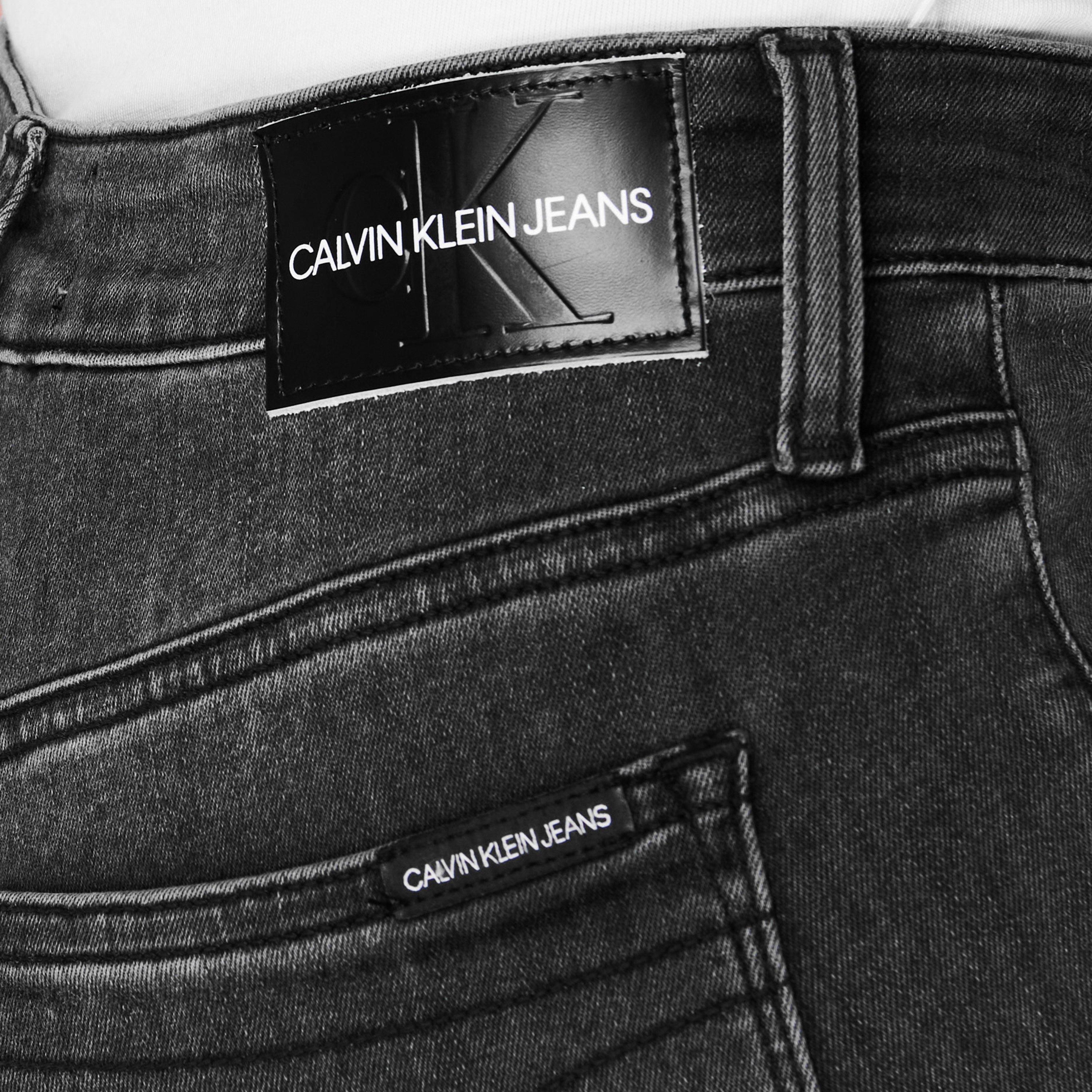 ZZ004 GREY - Calvin Klein Jeans - 010 High Rise Skinny Jeans - 4