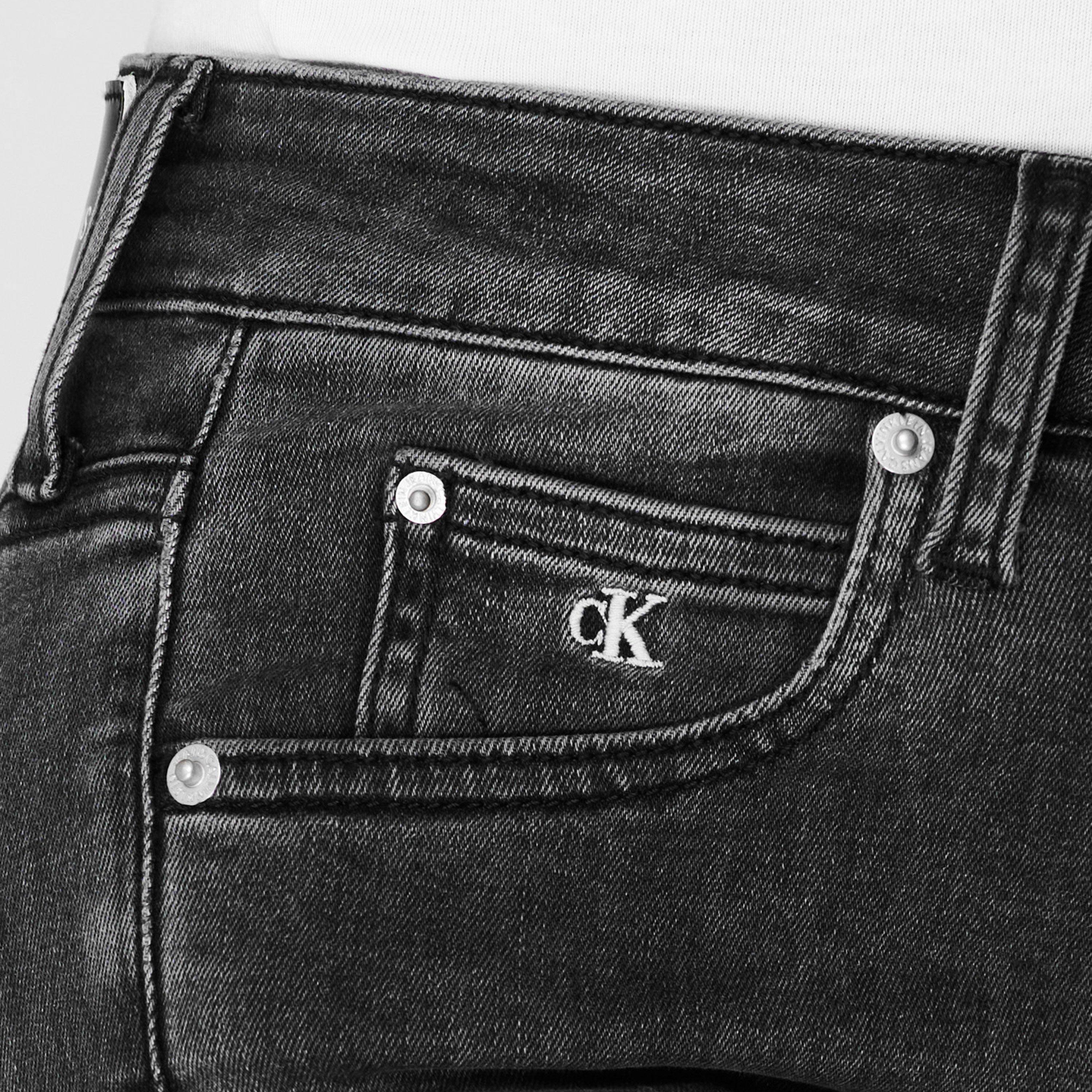 ZZ004 GREY - Calvin Klein Jeans - 010 High Rise Skinny Jeans - 5