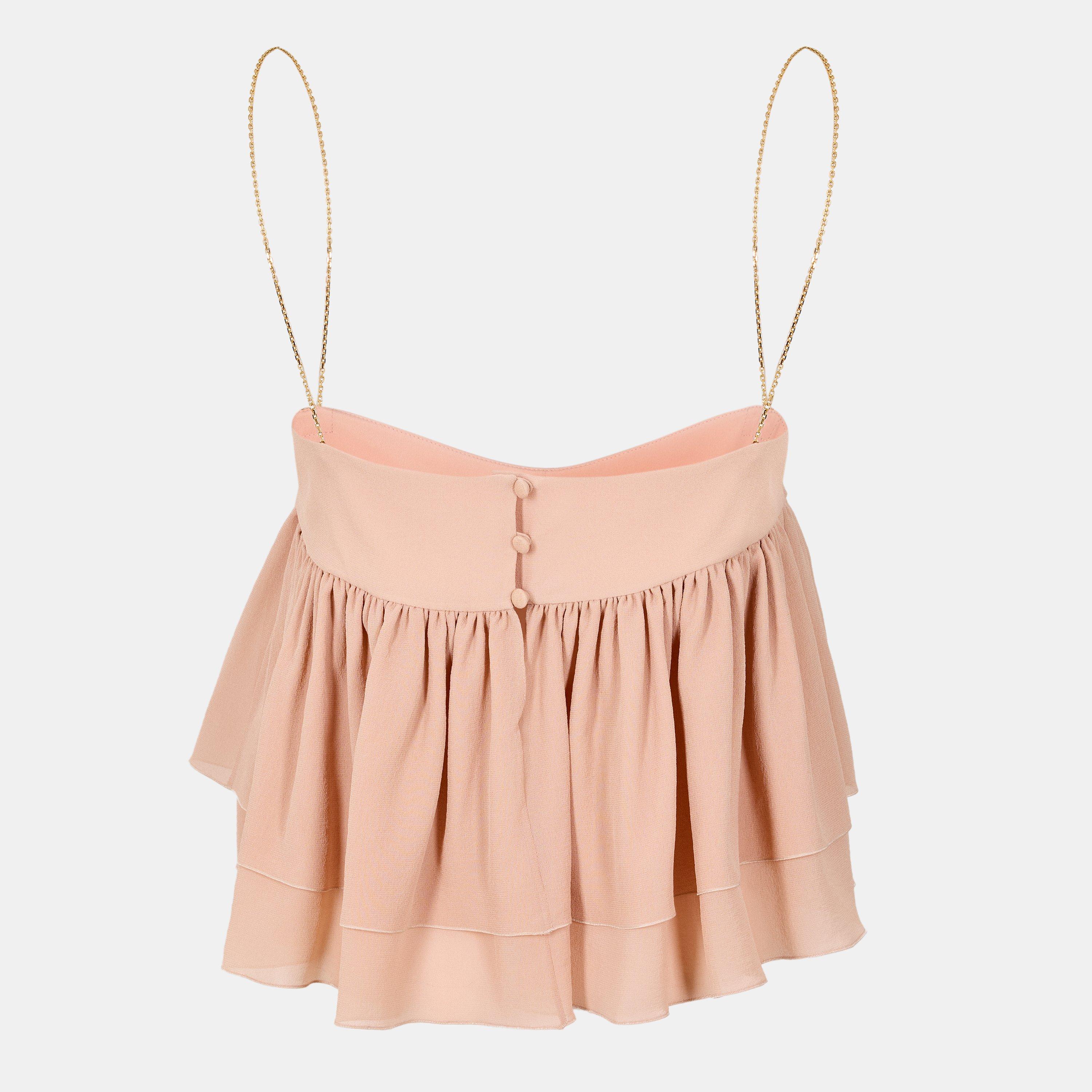 Biscuit Pink - Chloe - Chloe Ruffle Cami Ld62 - 2
