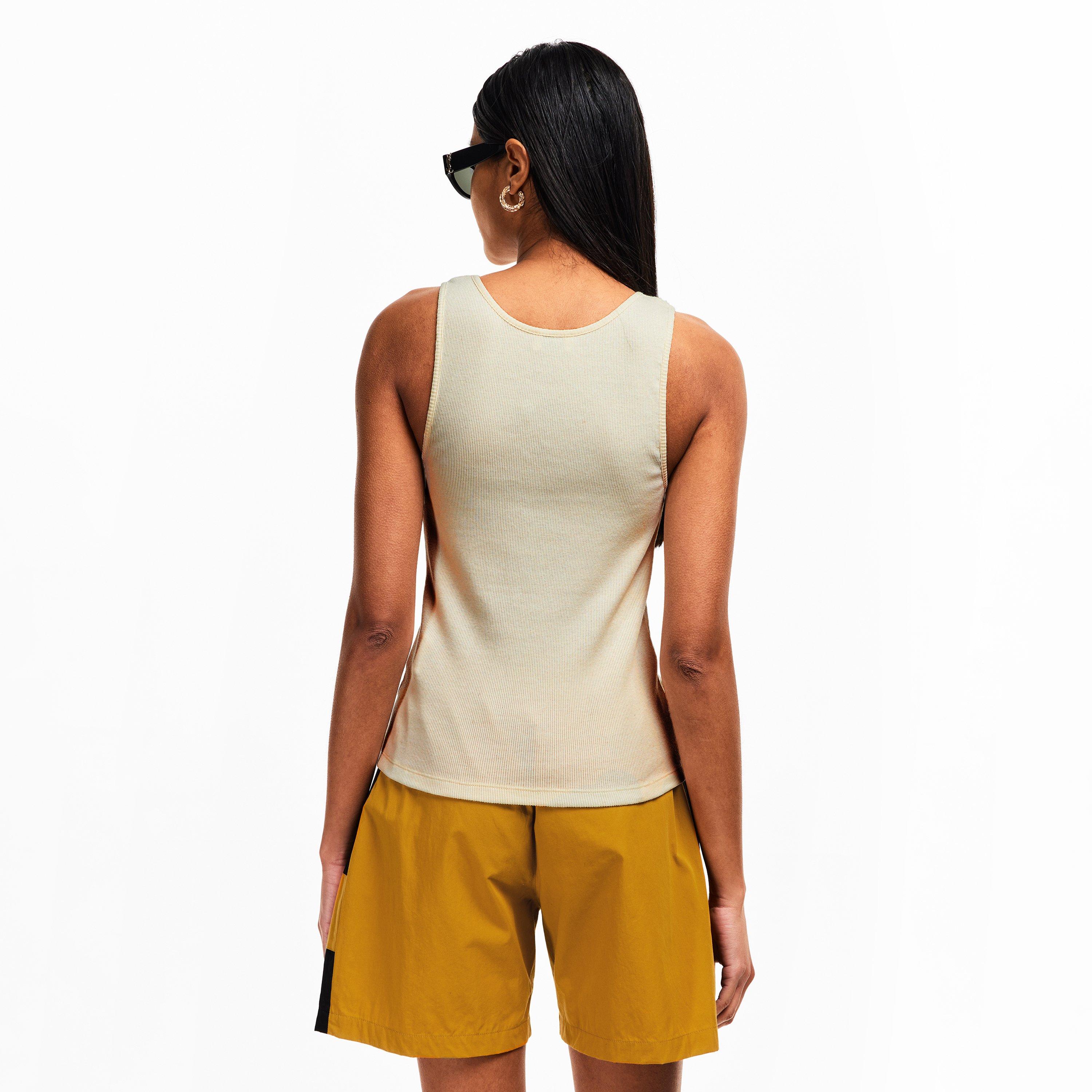 Naturel/Noir - Saint Laurent - Women's Tank Vest - 4