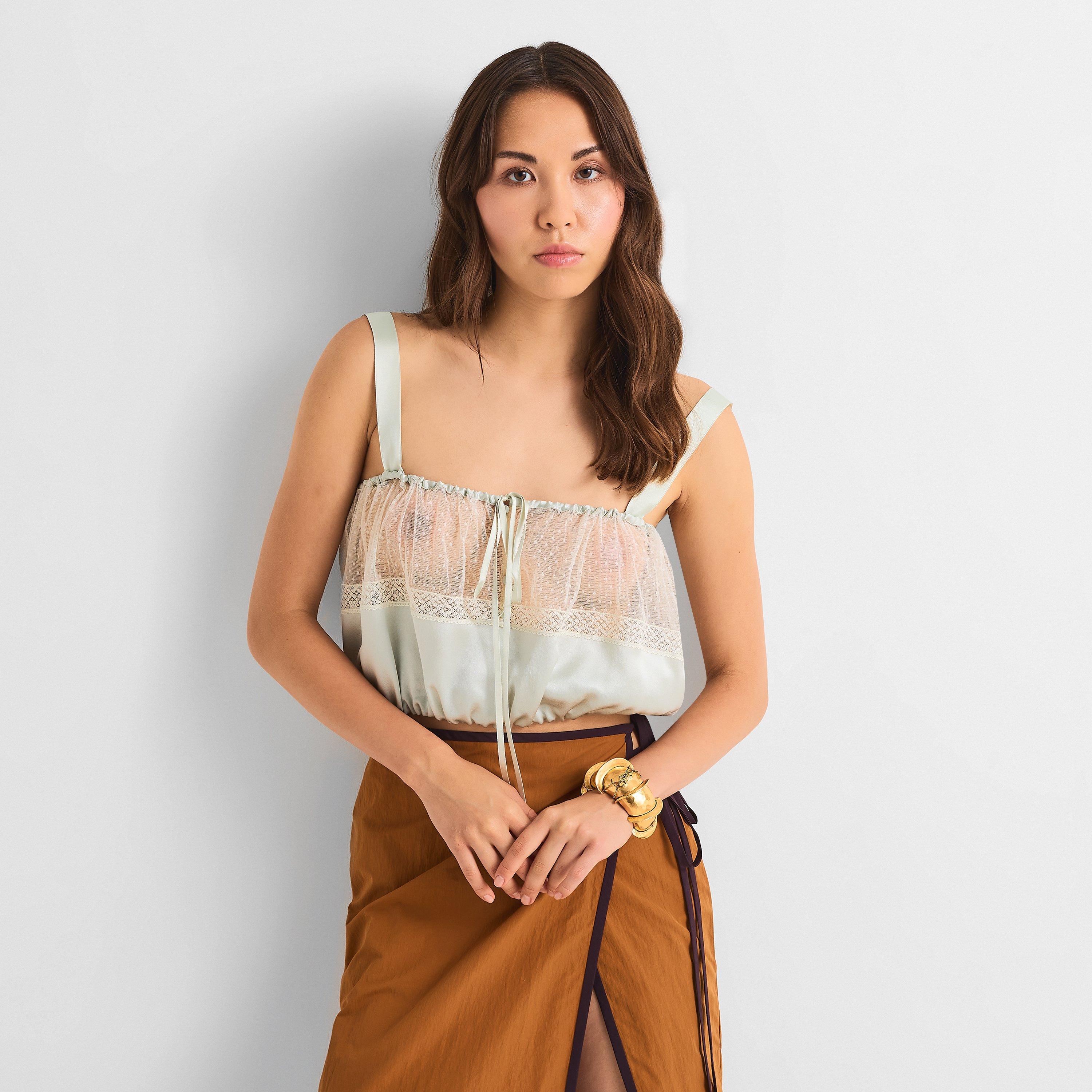 Vert Deau - Saint Laurent - Women's Cami Top - 3