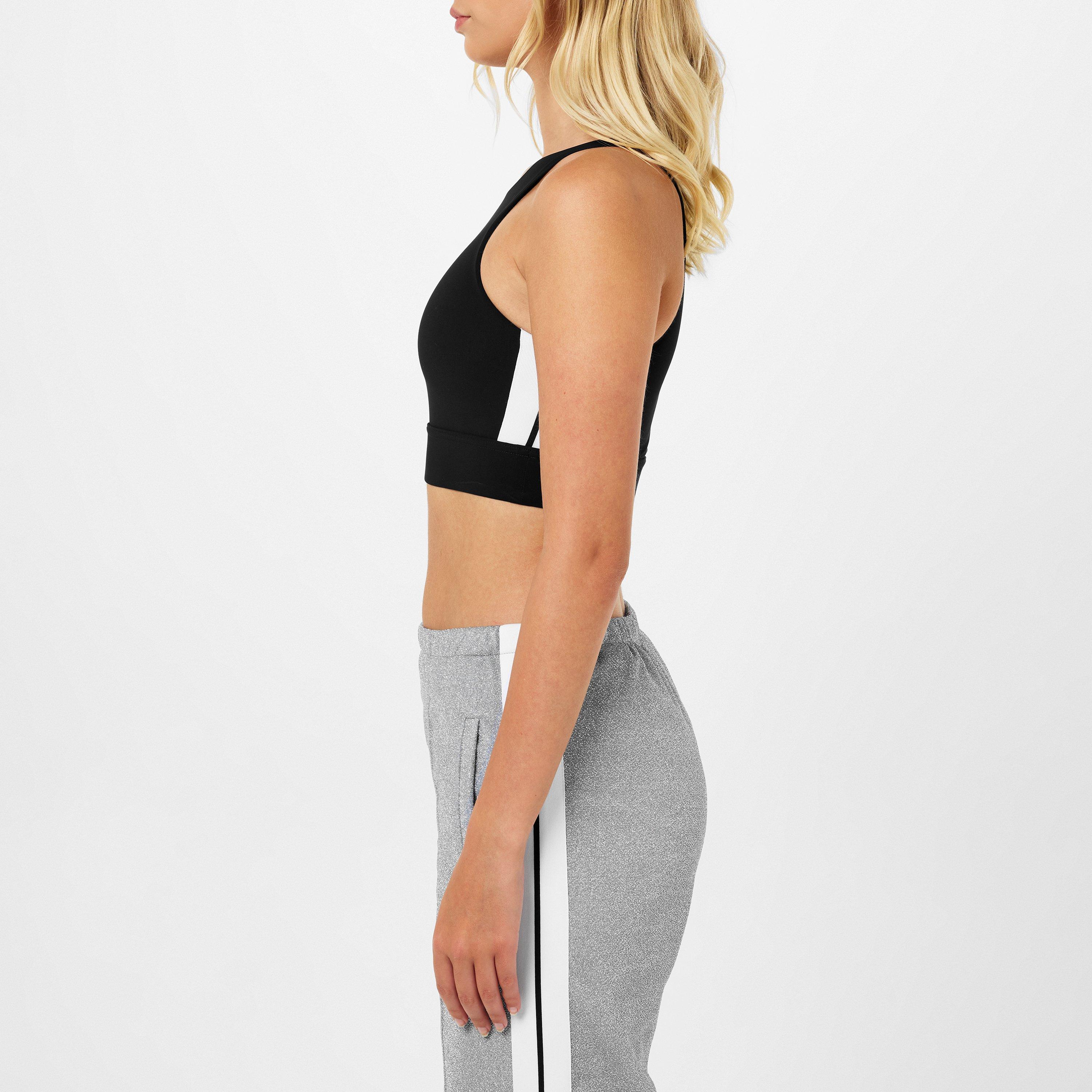 Black/Wht 1001 - Palm Angels - Track Training Top - 2