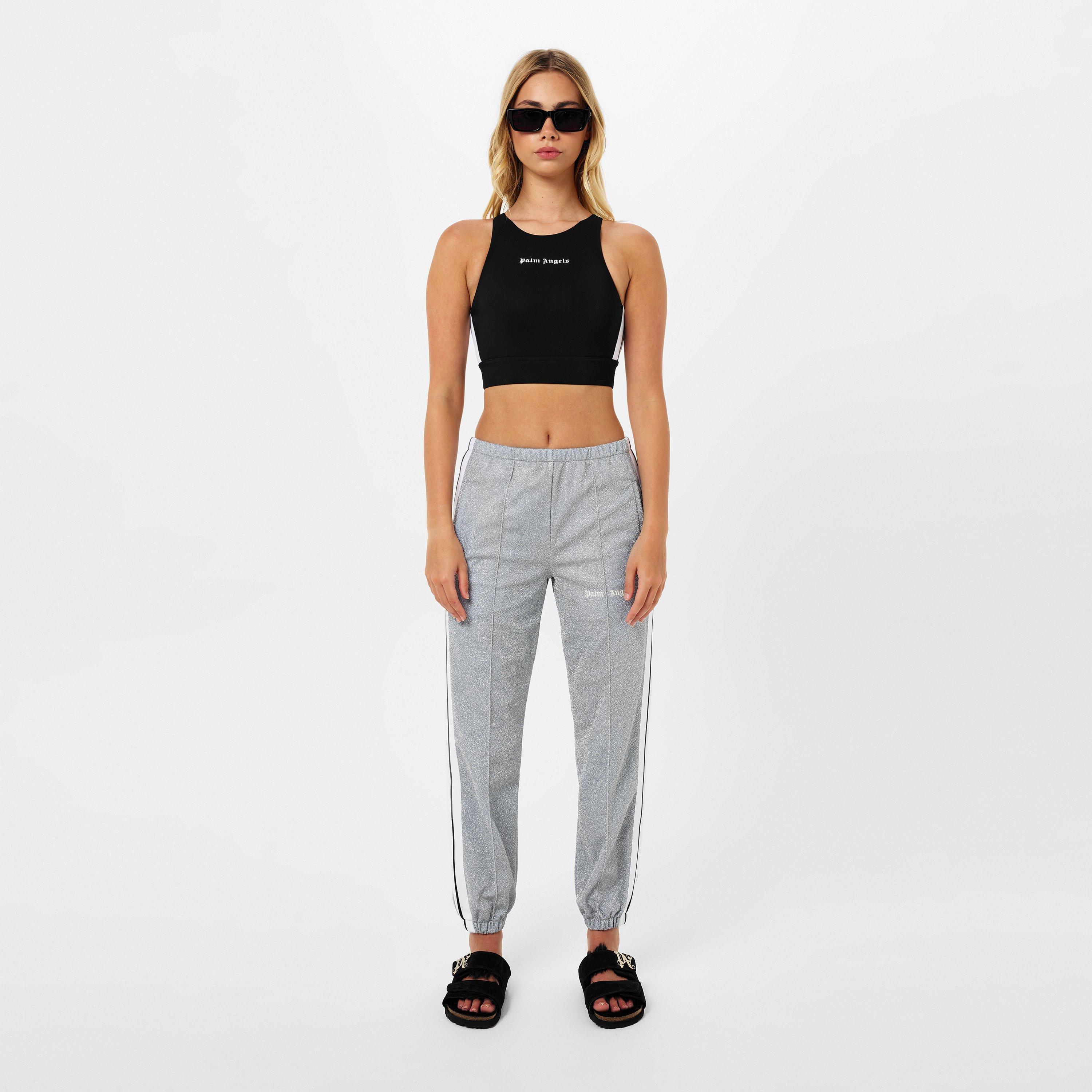 Black/Wht 1001 - Palm Angels - Track Training Top - 4