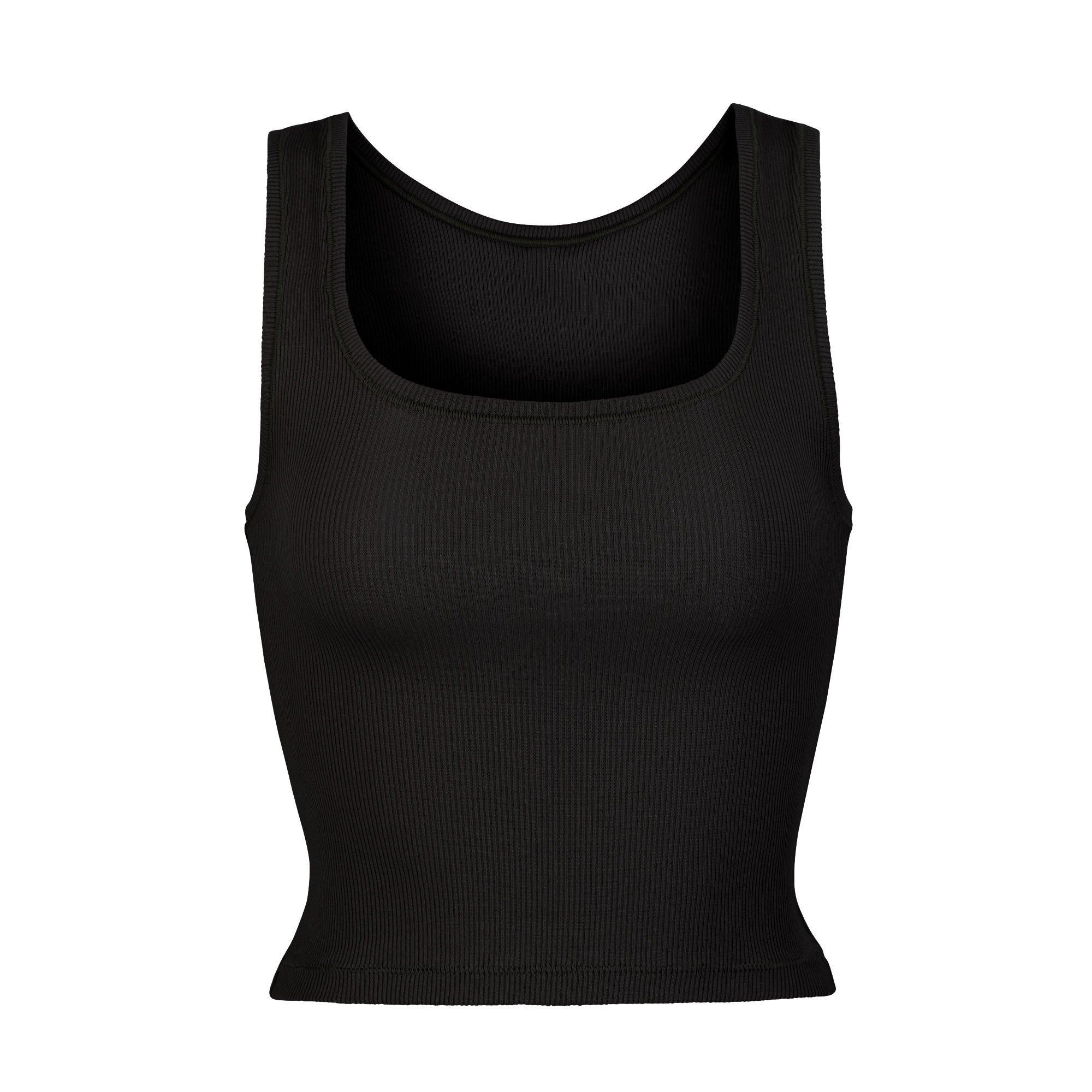 SKIMS Womens Cotton Rib Tank | Flannels