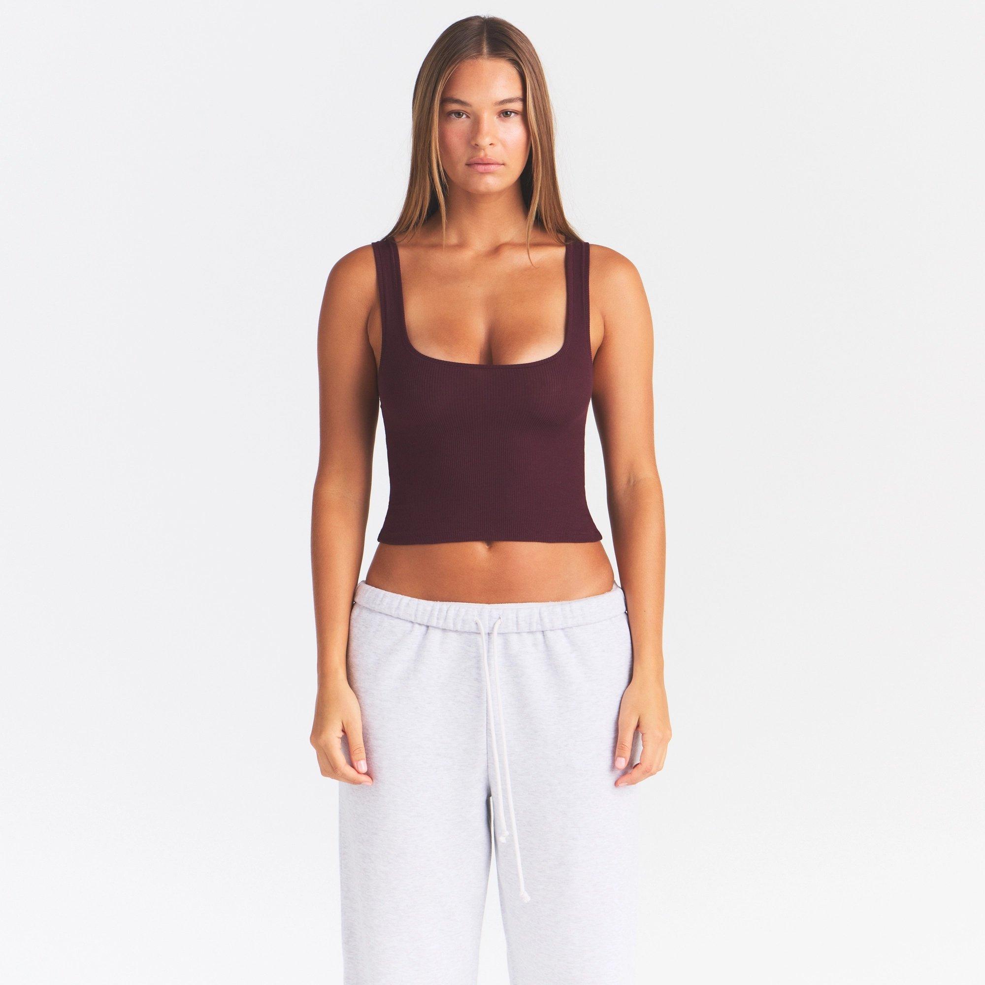 Womens Cotton Rib Tank