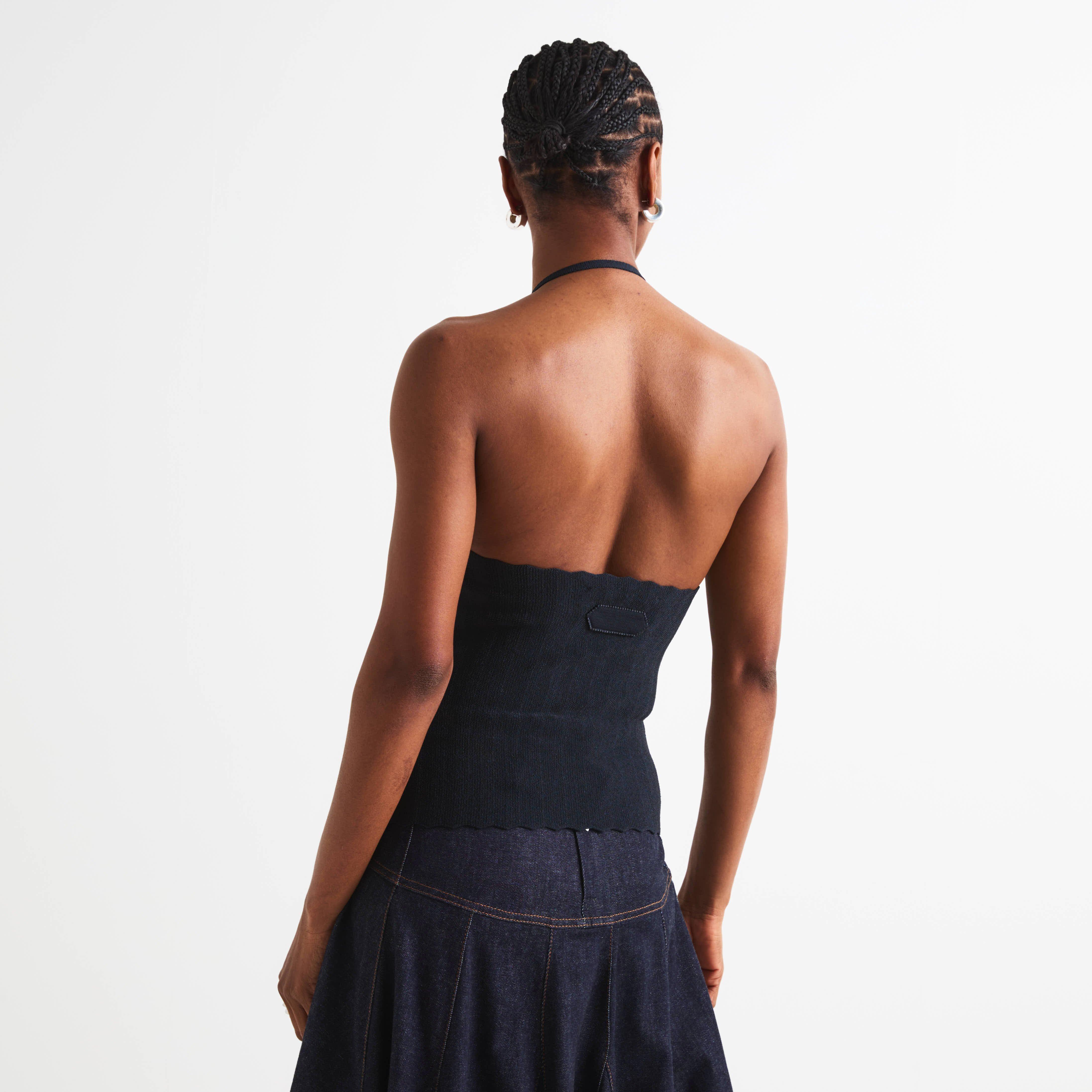 Dark Navy - Jacquemus - Women's Tank Vest - 4