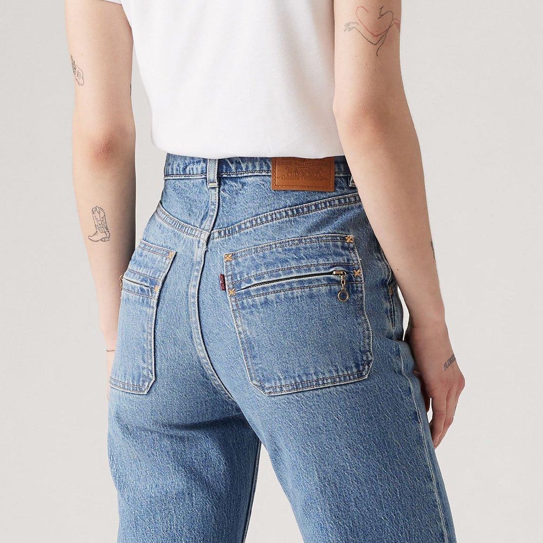 Next Saturday - Levis - Women's Ribcage Bells Vintage Moment Skinny Jeans - 4