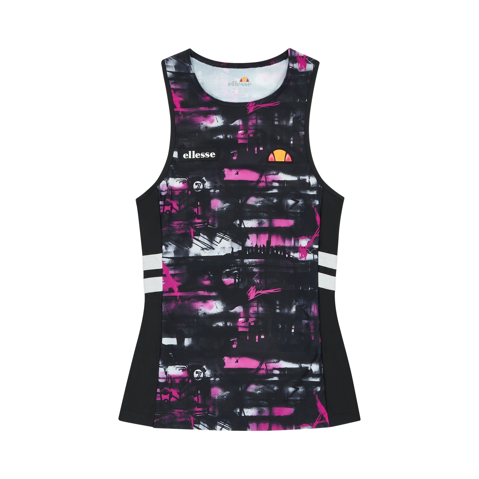 Ellesse Women's Wood Tank Vest - All Over Print - 8 (XS)