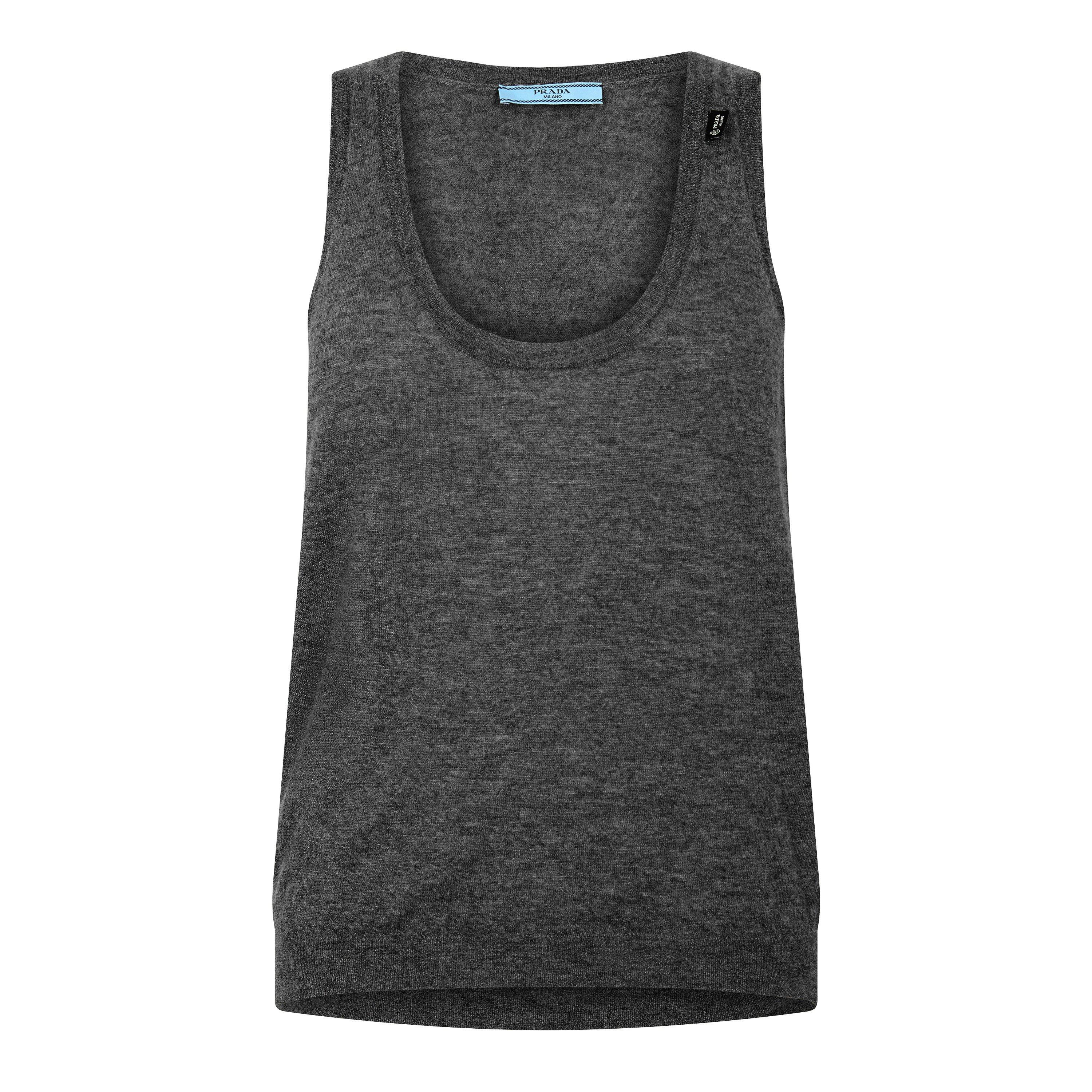 Prada Women's Tank Vest - Ardesia - Size 38 (UK 6)